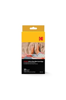 All-In-One Cartridge MSC-20 - Pack de 2 - couleur (cyan, magenta, jaune) - kit rubans d'impression / étiquettes - pour Kodak C210, MiniShot; Photo Bon état Kodak reconditionné disponible sur Darty | Dero
