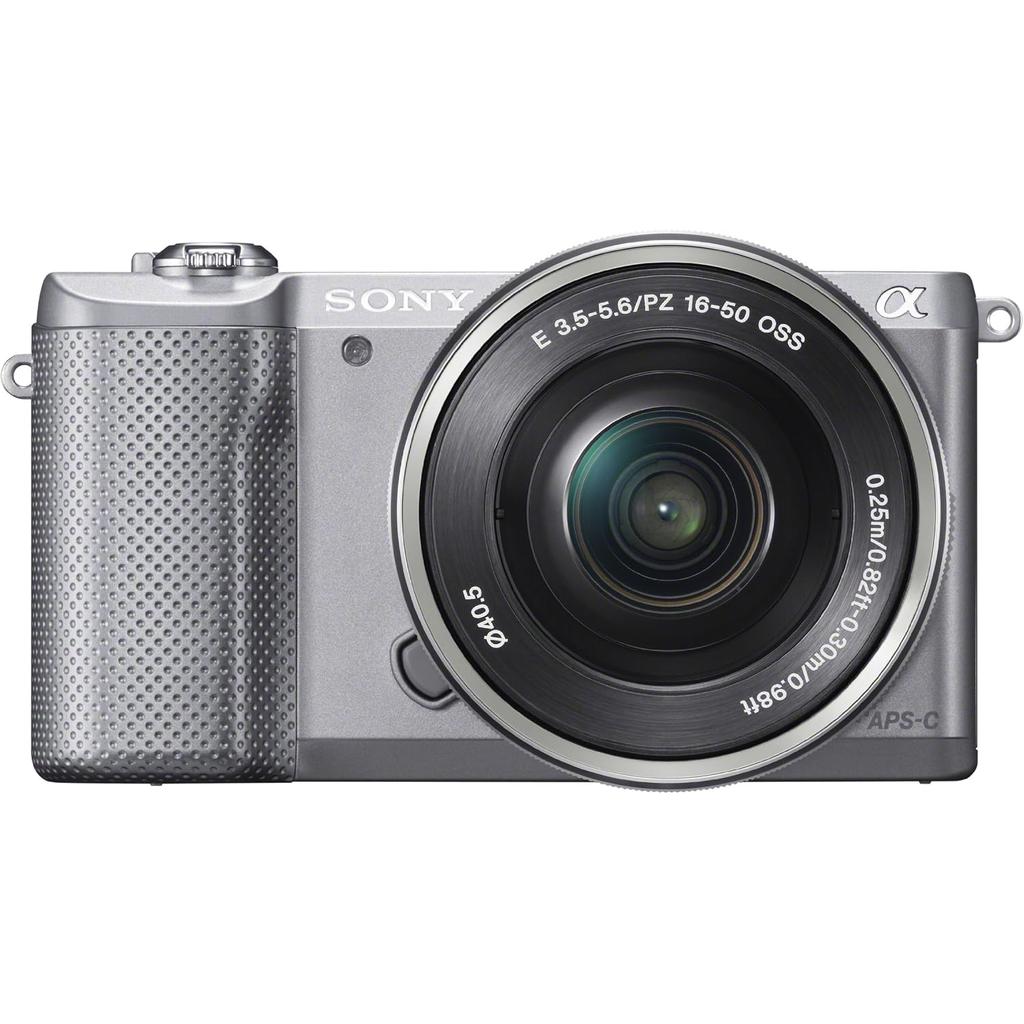 Alpha A5000 - Gris + Sony E PZ 16-50mm f/3.5-5.6 OSS f/3.5-5.6 Reconditionné Sony reconditionné disponible sur Backmarket