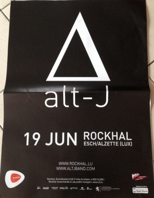 Alt-J - 60x80 cm - AFFICHE / POSTER État correct - 14,99 € Alt-J - 60x80 cm - AFFICHE / POSTER État correct N/A reconditionné disponible sur Fnac
