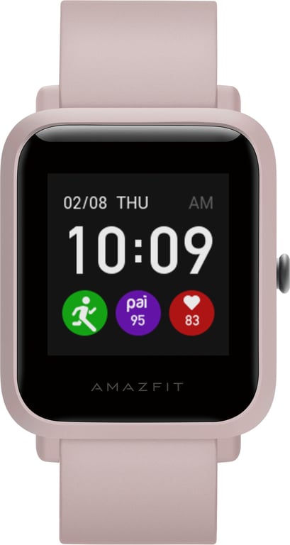 Amazfit Bip S Lite 3,25 cm (1.28 ) TFT 42 mm Numérique 176 x 176 pixels Écran tactile Rose - Excellent état Parfait état reconditionné disponible sur Pixmania