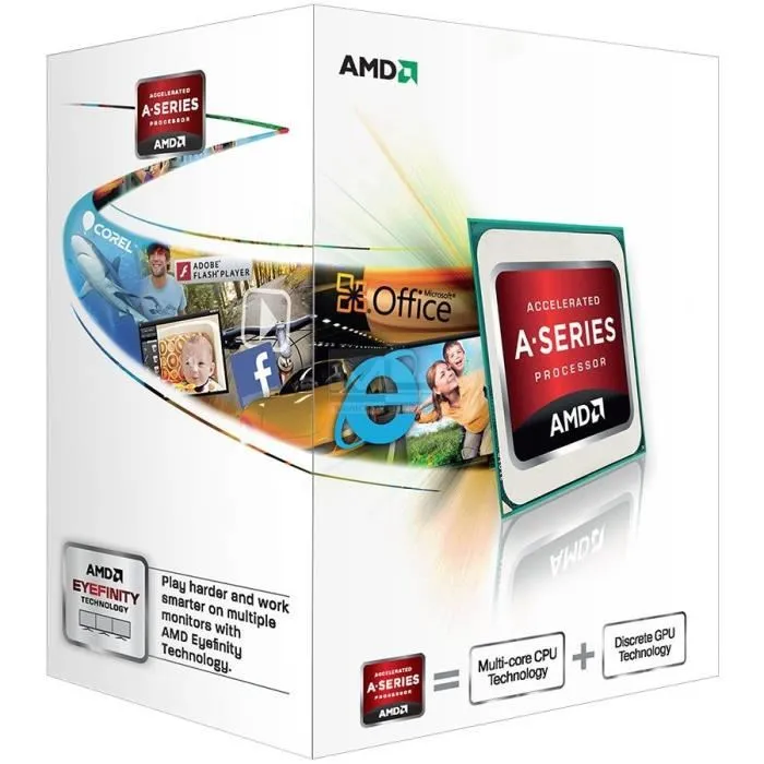 AMD A4 6300K 3.7MHz    AD6300OKHLBOX Reconditionné Advanced Micro Devices reconditionné disponible sur Cdiscount Seconde Vie