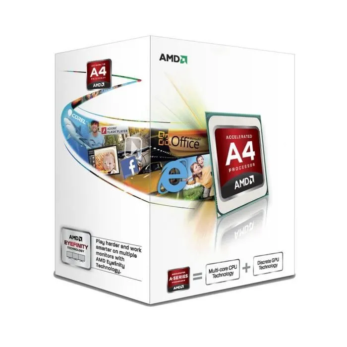 Acheter AMD A4 6320 3.8GHz AD6320OKHLBOX Reconditionné - 24,99 € AMD A4 6320 3.8GHz AD6320OKHLBOX Reconditionné Advanced Micro Devices reconditionné disponible sur Cdiscount Seconde Vie