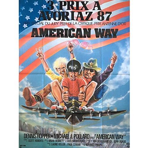 American Way - 1987 - Denis Hopper - 116x158cm - Affiche de cinéma originale pliée État correct N/A reconditionné disponible sur Fnac