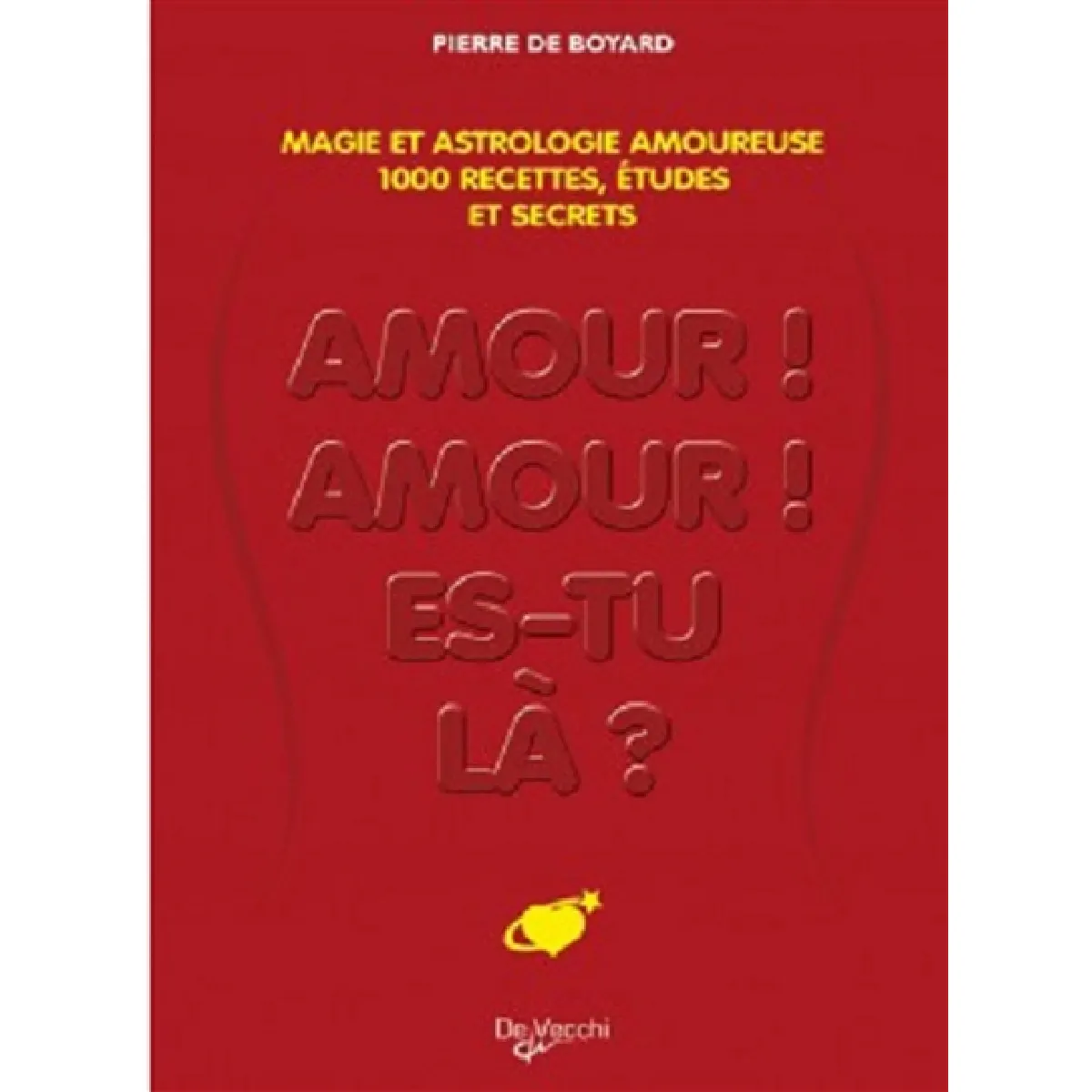 Acheter Amour, amour, es-tu là ? : provoquez l'amour par la magie État correct - 19,00 € Amour, amour, es-tu là ? : provoquez l'amour par la magie État correct N/A (Il ne s'agit pas d'une marque reconditionné disponible sur Rue du Commerce Seconde Vie