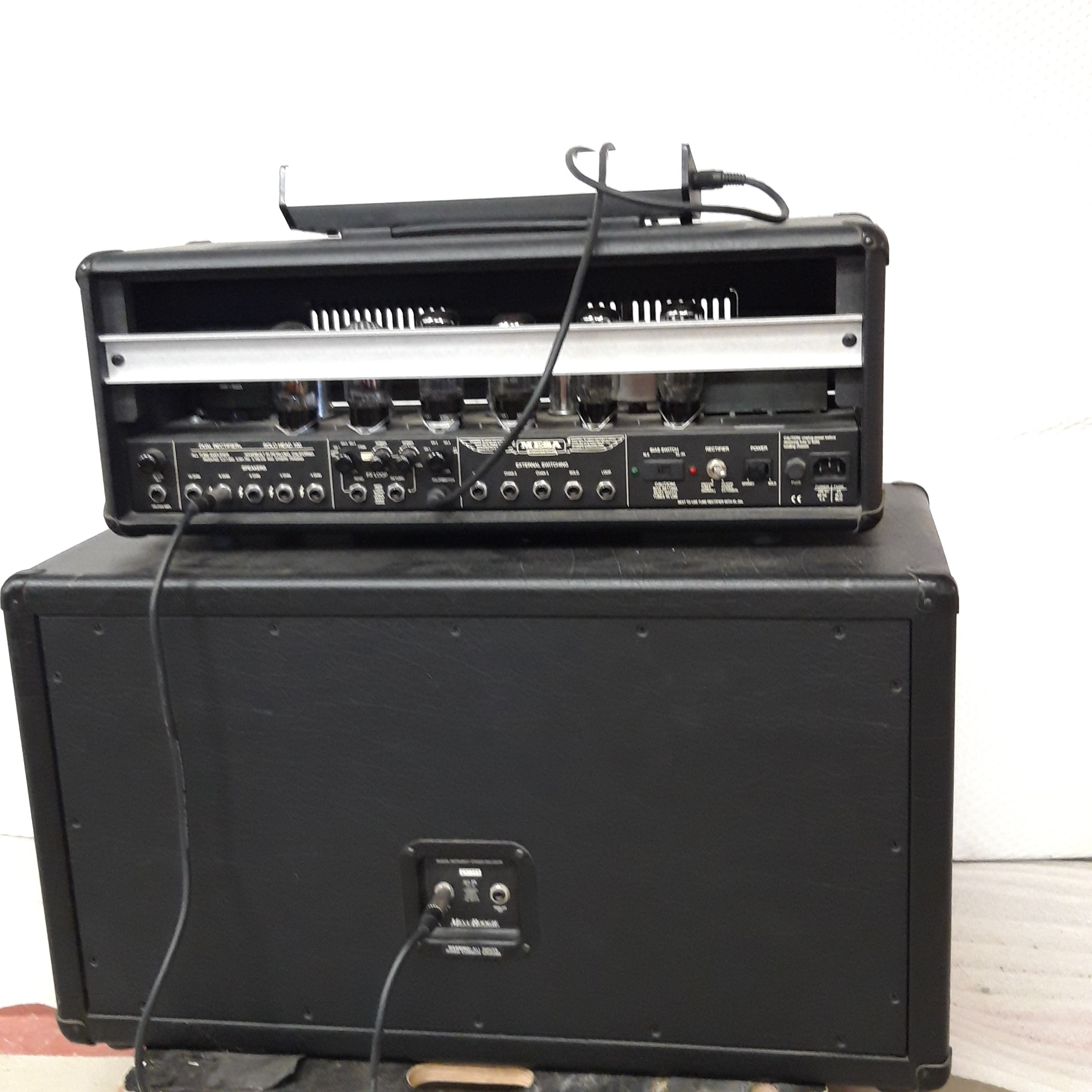 Voir photo 3 de Ampli Mesa Boogie Dual Rectifier 100W complet Ampli Mesa Boogie Dual Rectifier 100W complet Très bon état reconditionné photo 3