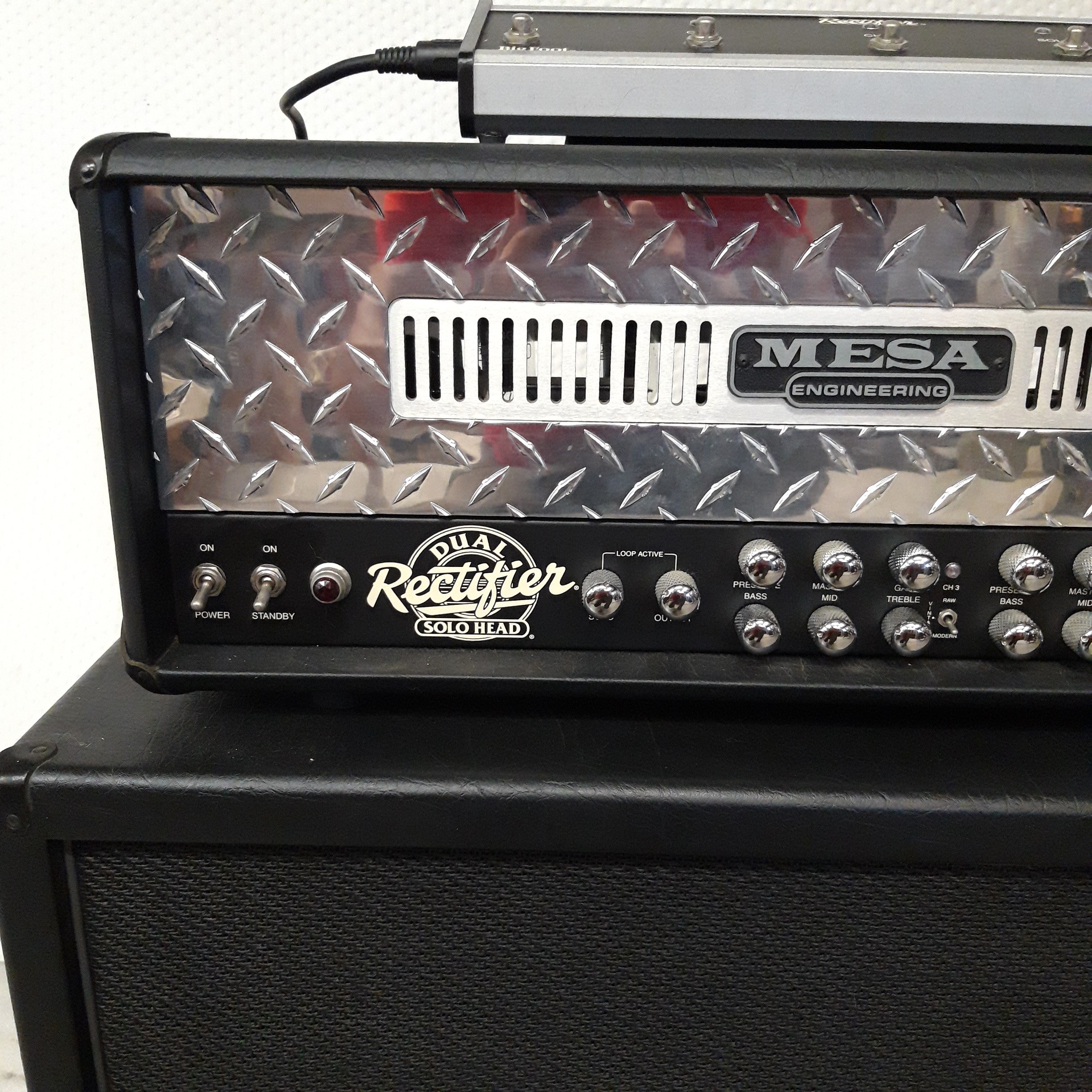 Voir photo 9 de Ampli Mesa Boogie Dual Rectifier 100W complet Ampli Mesa Boogie Dual Rectifier 100W complet Très bon état reconditionné photo 9
