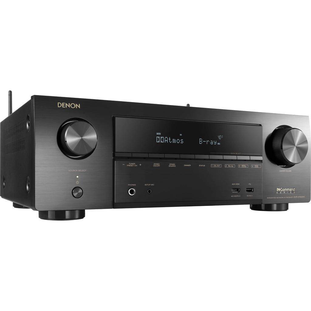 Amplificateur Denon AVR-X1600H Reconditionné - 599,00 € Amplificateur Denon AVR-X1600H Reconditionné Denon reconditionné disponible sur Backmarket