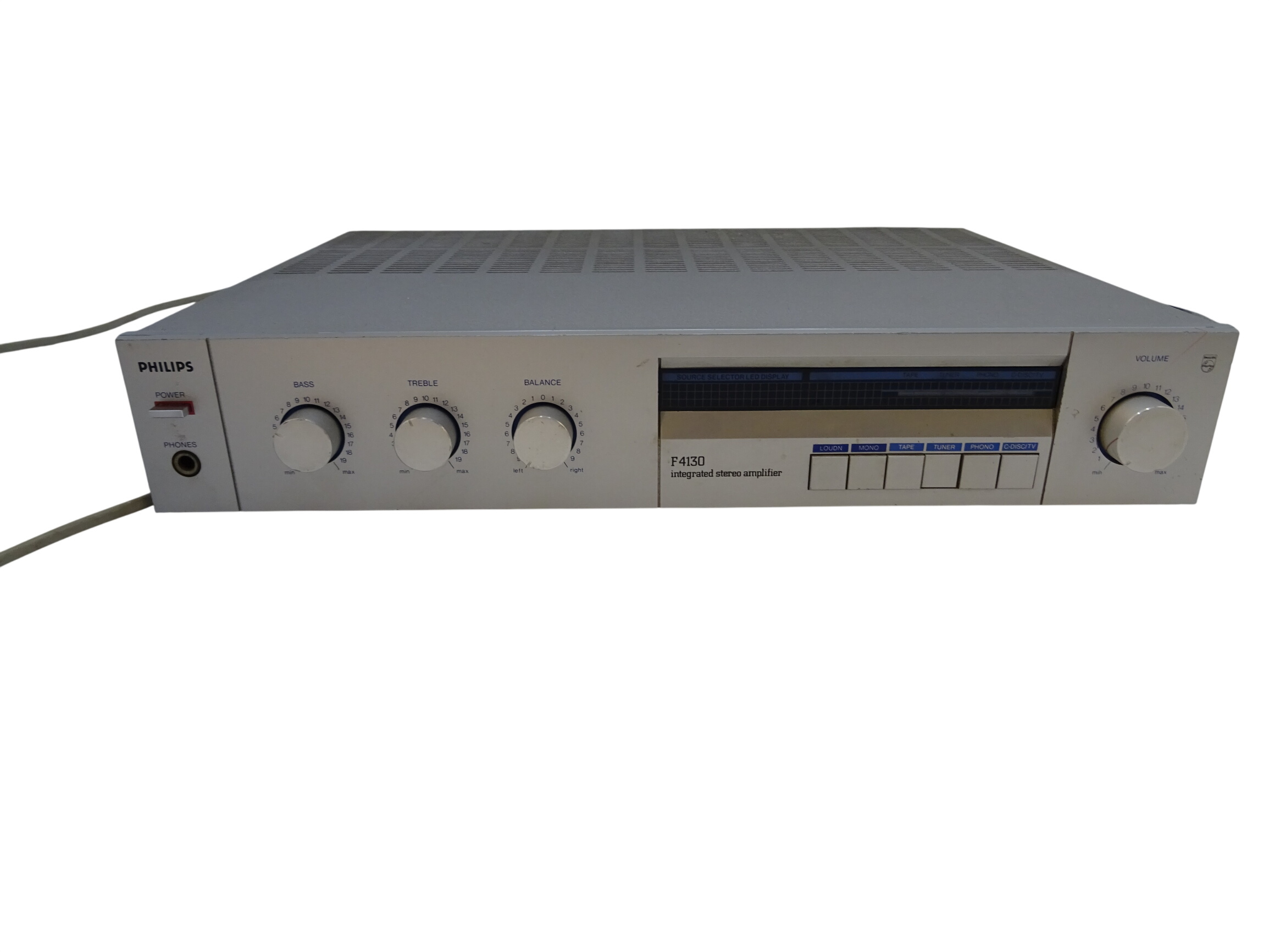 Acheter Amplis stéréo vintage Philips F4130 . Bon état - 25,00 € | Dero Amplis stéréo vintage Philips F4130 . Bon état reconditionné disponible sur Label Emmaüs | Dero