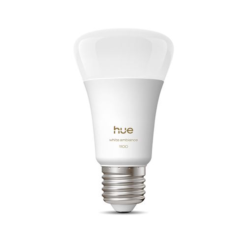 Ampoule connectée Philips Hue 10,5 W A60 E27 EU Blanc État correct Philips Hue reconditionné disponible sur Fnac