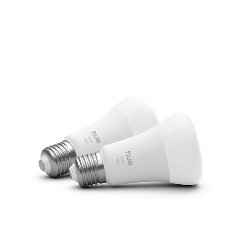 Ampoule connectée Philips Hue E27 Blanc État correct Philips Hue reconditionné disponible sur Fnac