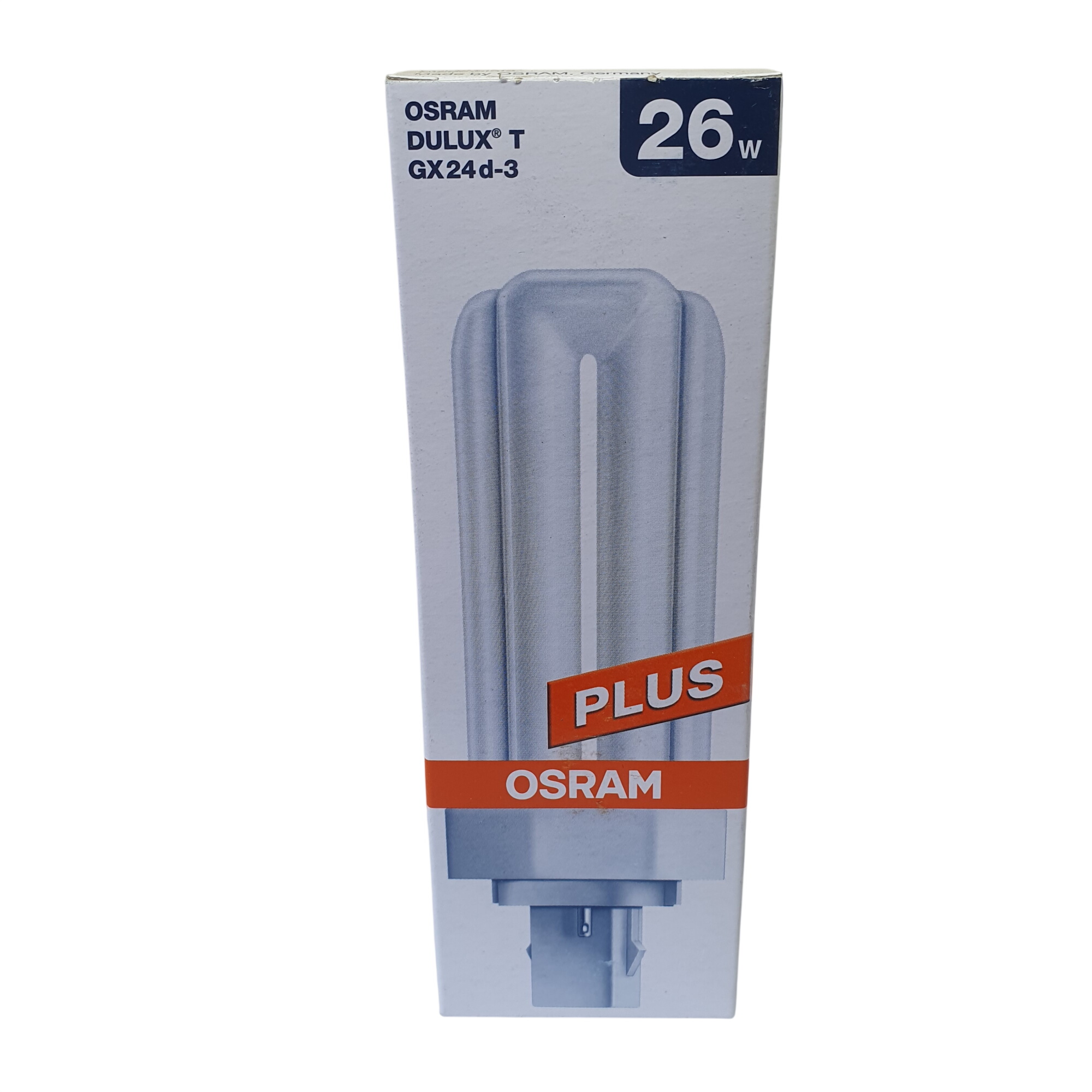 Ampoule fluocompact OSRAM DULUX T PLUS 26W/840/2P - lot de 10 pièces Parfait état - 10,00 € Ampoule fluocompact OSRAM DULUX T PLUS 26W/840/2P - lot de 10 pièces Parfait état reconditionné disponible sur Label Emmaüs