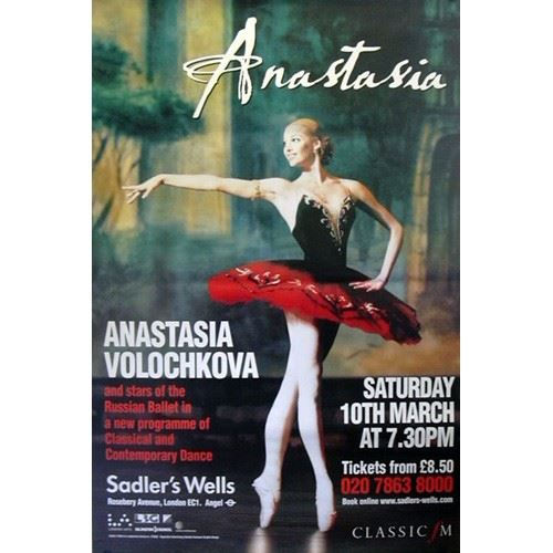 Anastasia Volochkova - 100x150 cm - AFFICHE / POSTER État correct N/A reconditionné disponible sur Fnac | Dero