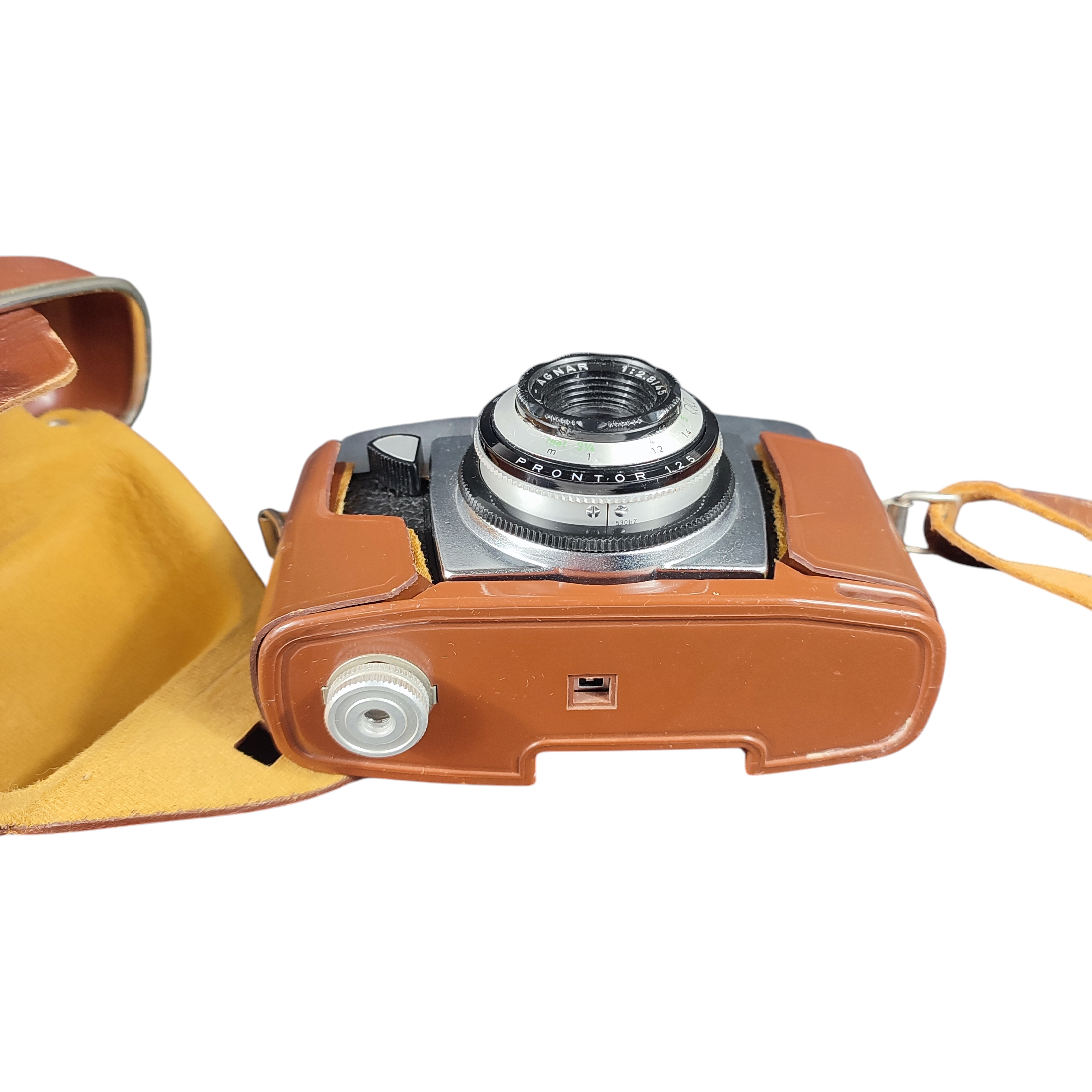 Voir photo 4 de Ancien appareil photo argentique AGFA Prontor 125 Silette Rapid 1 Ancien appareil photo argentique AGFA Prontor 125 Silette Rapid 1 Bon état reconditionné photo 4