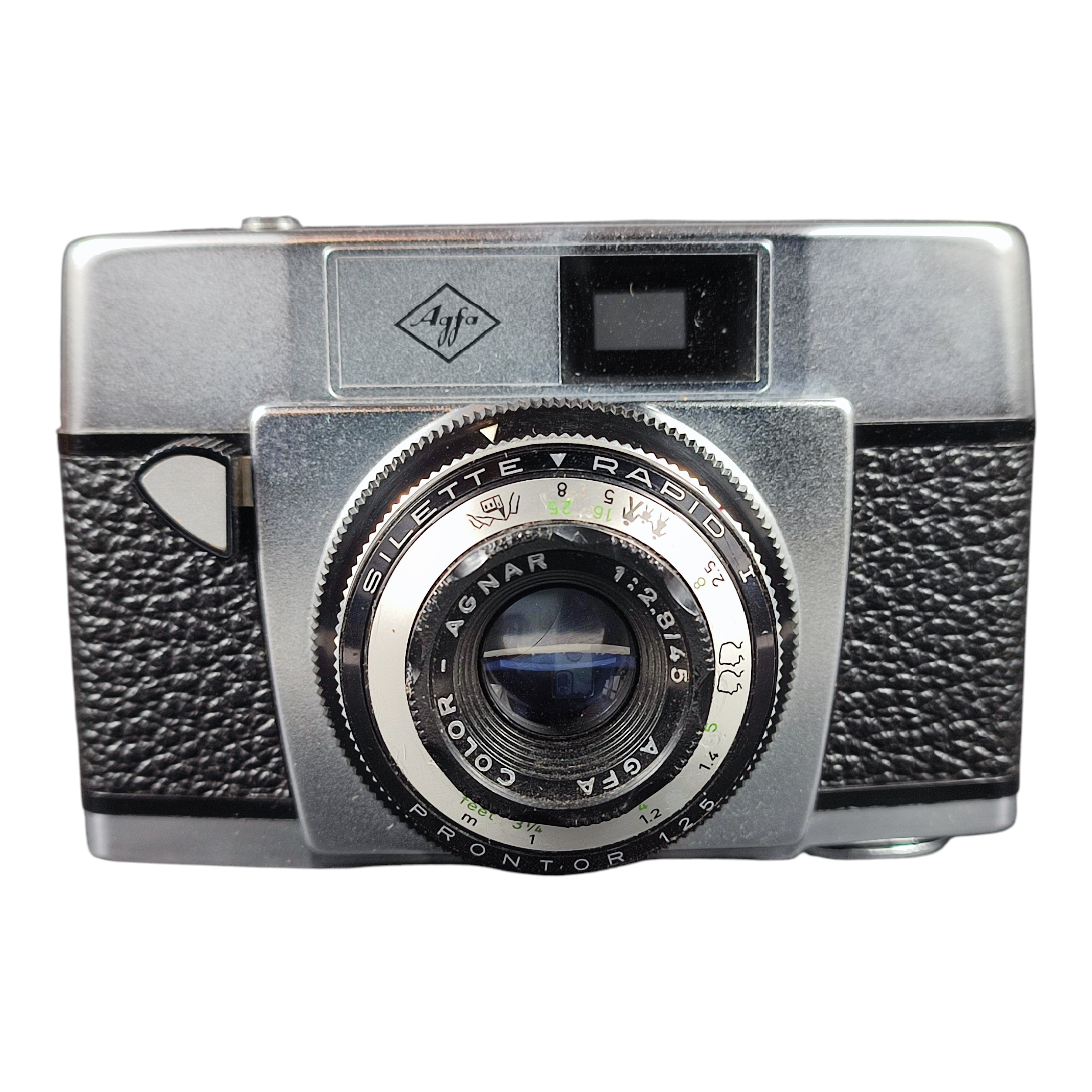Voir photo 5 de Ancien appareil photo argentique AGFA Prontor 125 Silette Rapid 1 Ancien appareil photo argentique AGFA Prontor 125 Silette Rapid 1 Bon état reconditionné photo 5