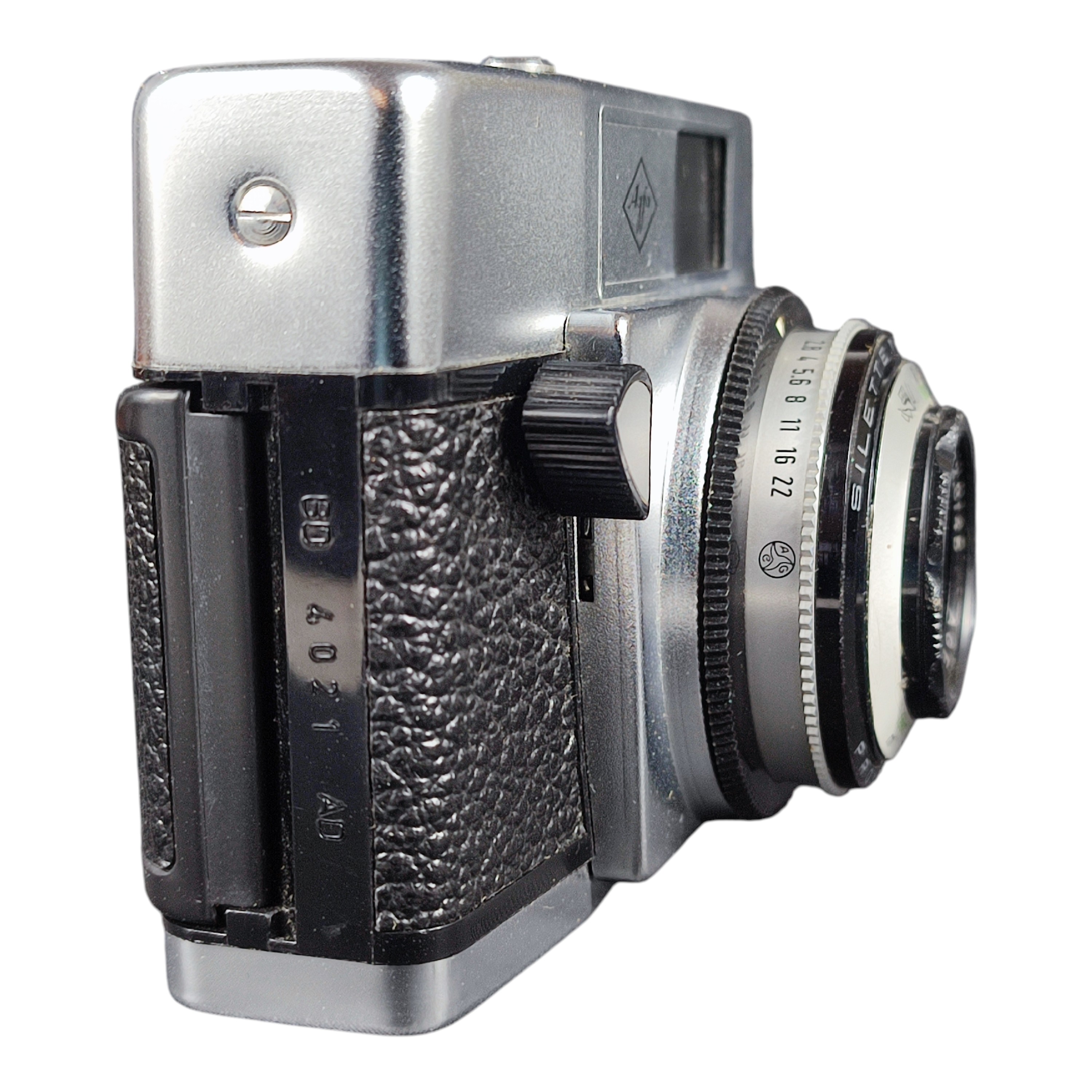 Voir photo 6 de Ancien appareil photo argentique AGFA Prontor 125 Silette Rapid 1 Ancien appareil photo argentique AGFA Prontor 125 Silette Rapid 1 Bon état reconditionné photo 6