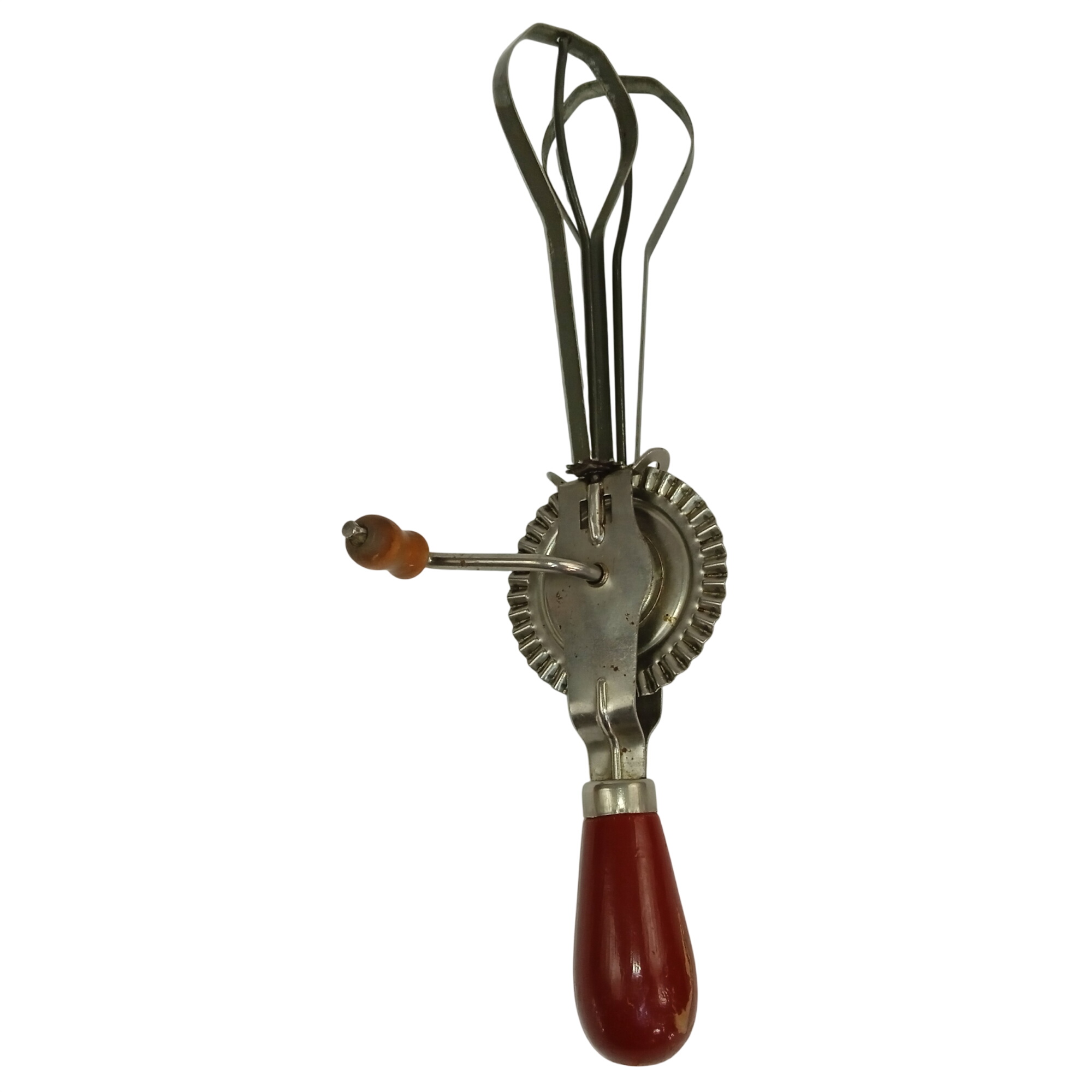 Acheter Ancien batteur fouet à main Eillum N°1 en fer et bois Bon état - 22,00 € Ancien batteur fouet à main Eillum N°1 en fer et bois Bon état reconditionné disponible sur Label Emmaüs