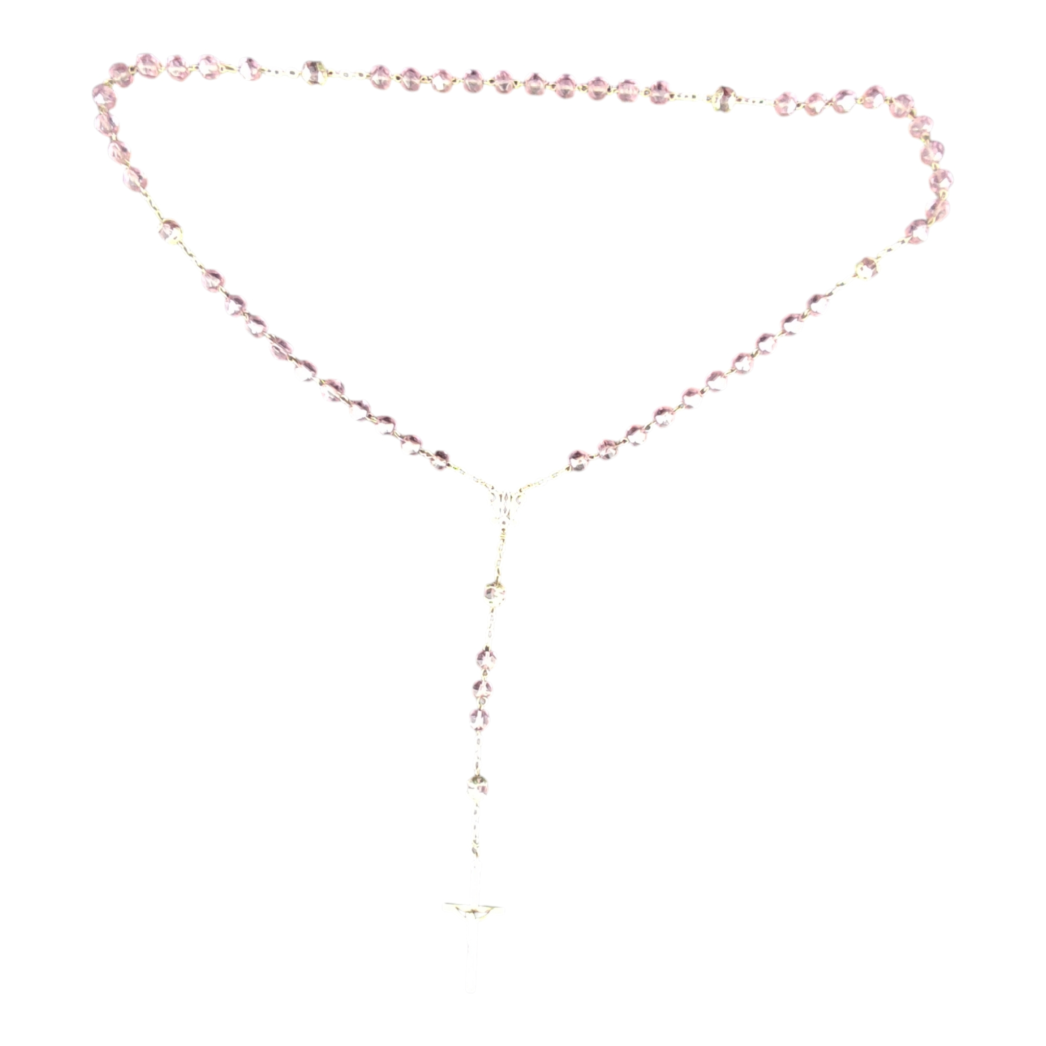 Voir photo 6 de Ancien chapelet avec sacoche de transport - Crucifix et pièce centrale en métal argenté - Perles de verre violettes ou en pierres d'améthyste Ancien chapelet avec sacoche de transport - Crucifix et pièce centrale en métal argenté - Perles de verre violettes ou en pierres d'améthyste Bon état reconditionné photo 6