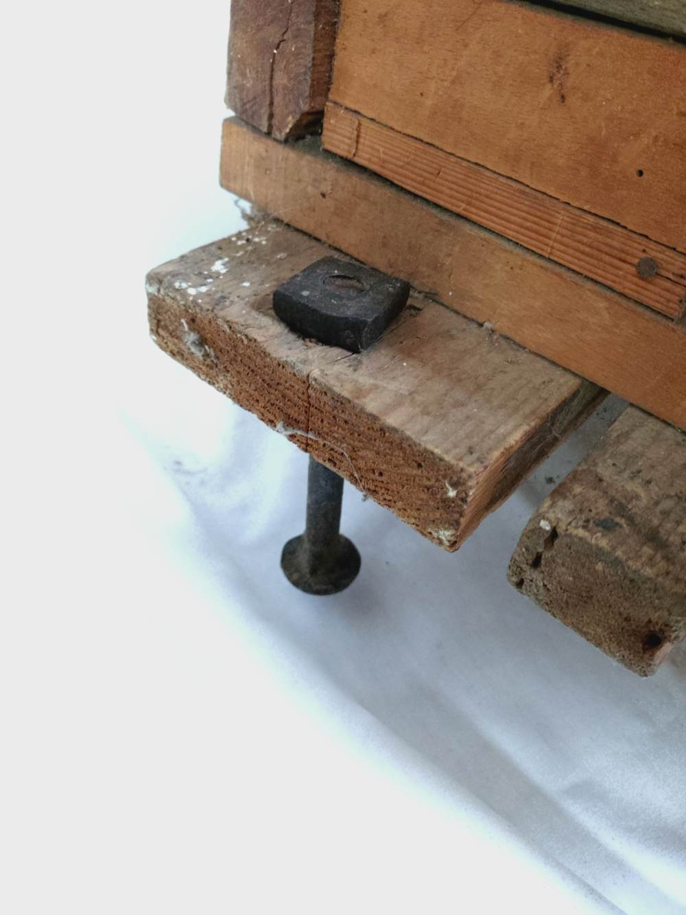 Voir photo 25 de Ancien étau à reliure en bois. Ancien étau à reliure en bois. Bon état reconditionné photo 25