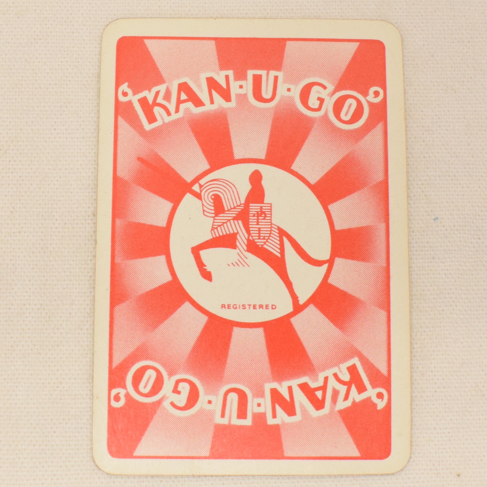 Voir photo 3 de Ancien jeu de cartes style mots croisés le KAN-U-GO Ancien jeu de cartes style mots croisés le KAN-U-GO État correct reconditionné photo 3