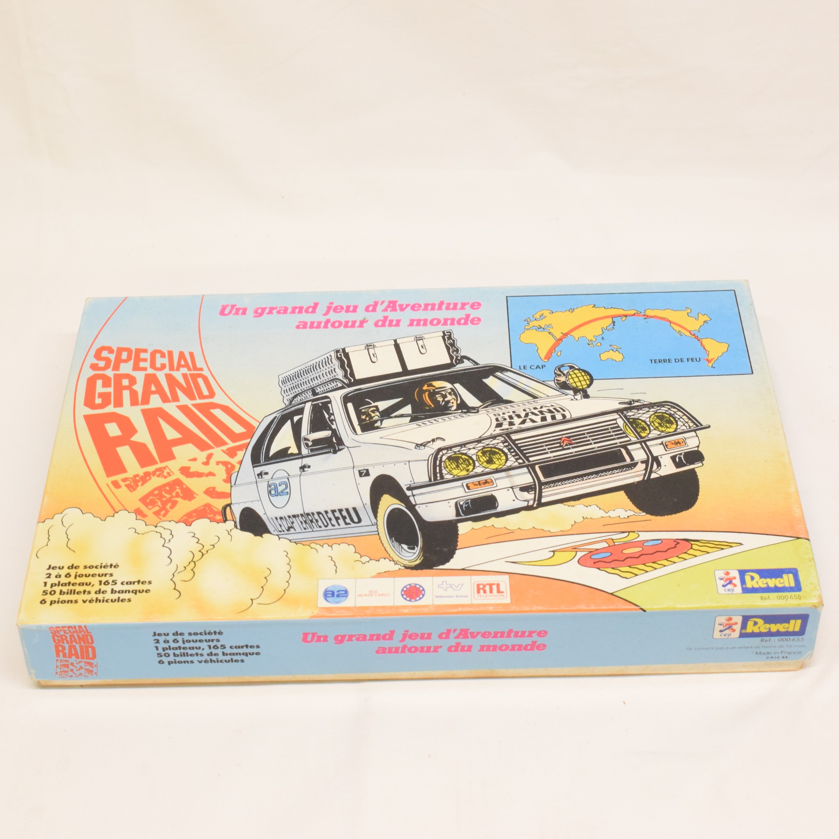 Acheter Ancien jeu de société d'aventure Spécial Grand Raid par CEJI REWELL - 10,00 € Ancien jeu de société d'aventure Spécial Grand Raid par CEJI REWELL reconditionné disponible sur Label Emmaüs
