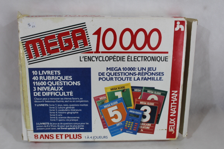 Voir photo 8 de Ancien Jeu Électronique Méga 10.000 Nathan Encyclopédie Ancien Jeu Électronique Méga 10.000 Nathan Encyclopédie Très bon état reconditionné photo 8