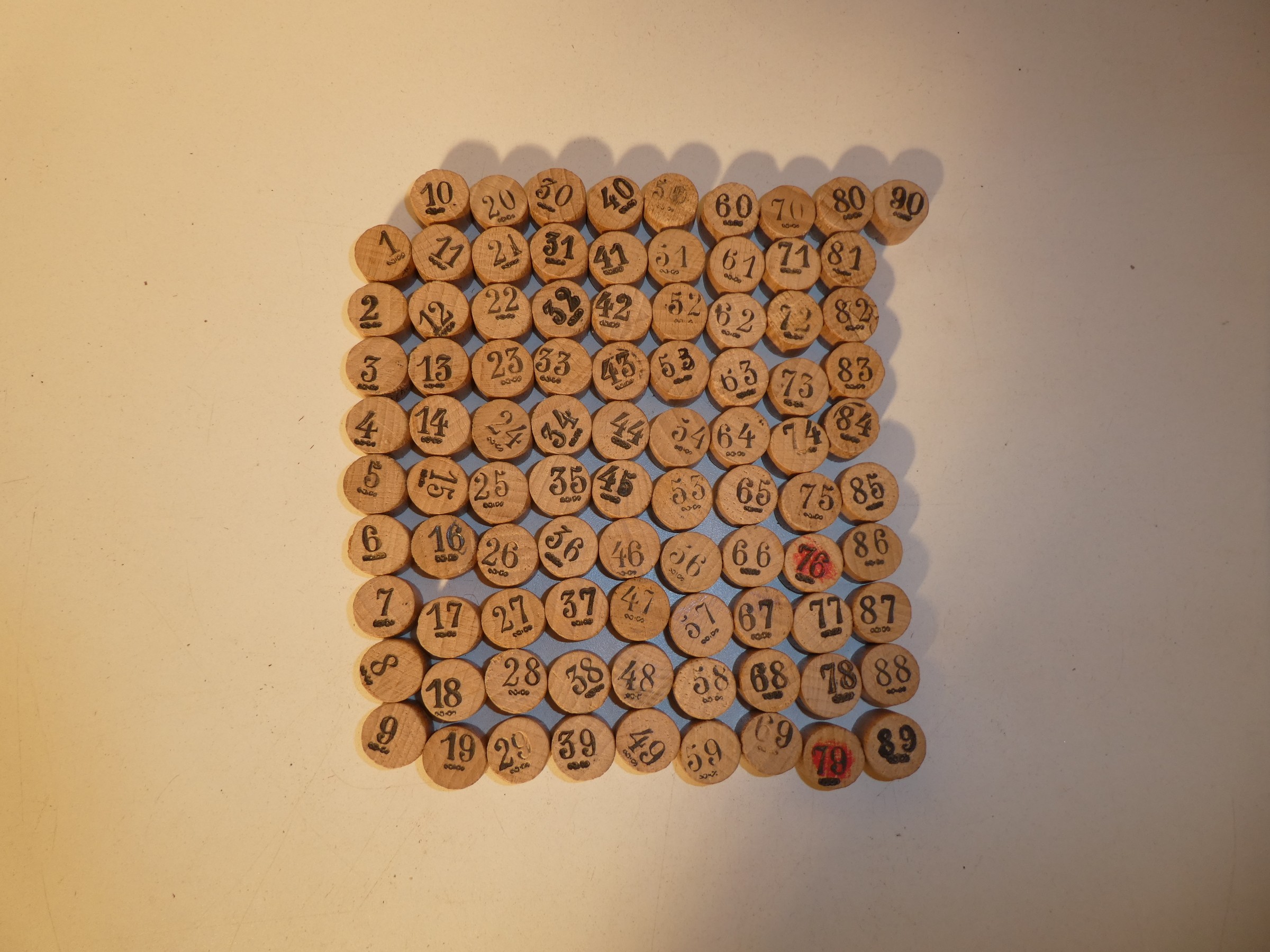 Voir photo 10 de Ancien jeu loto en bois Ancien jeu loto en bois État correct reconditionné photo 10