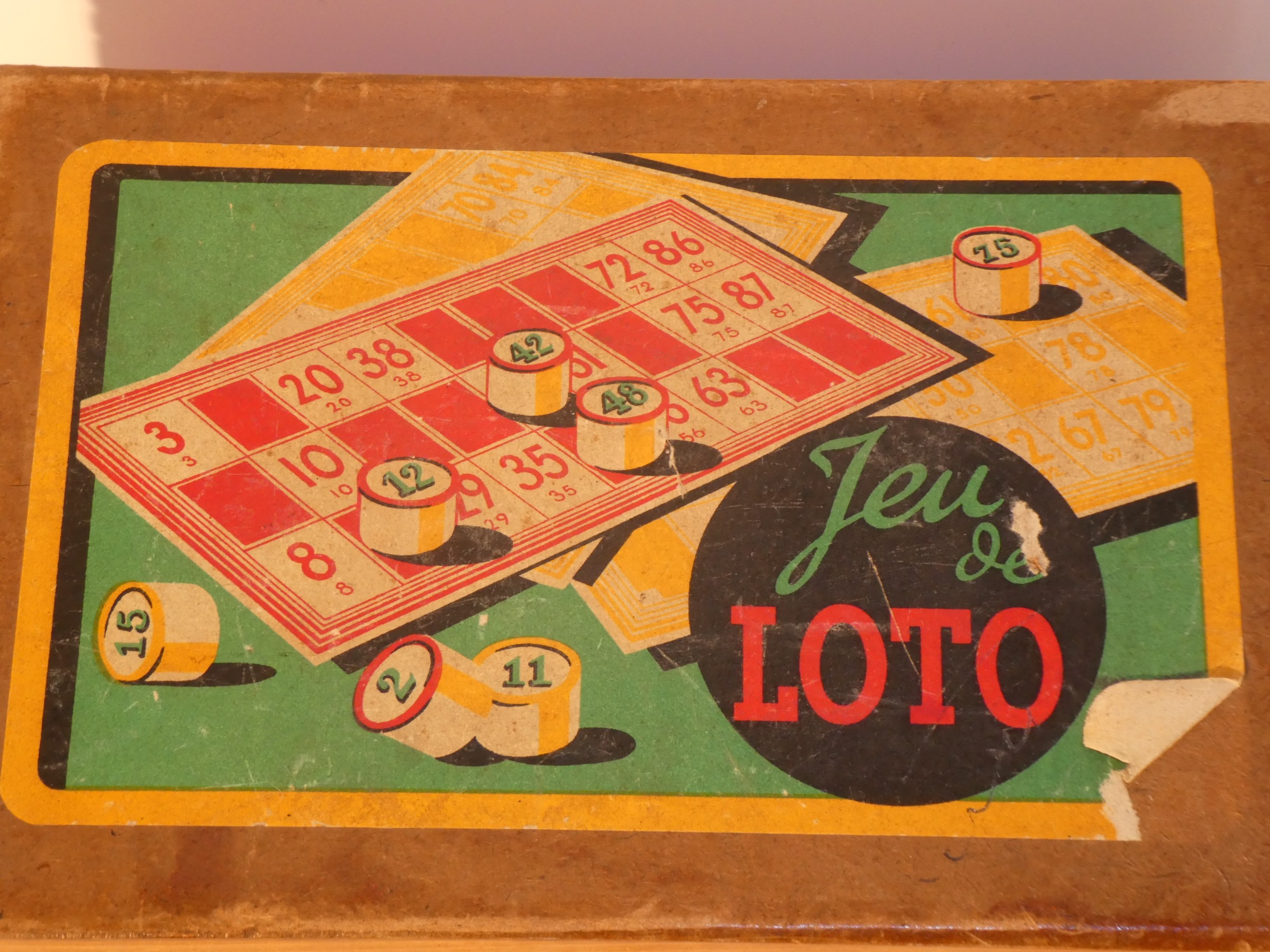 Voir photo 16 de Ancien jeu loto en bois Ancien jeu loto en bois État correct reconditionné photo 16