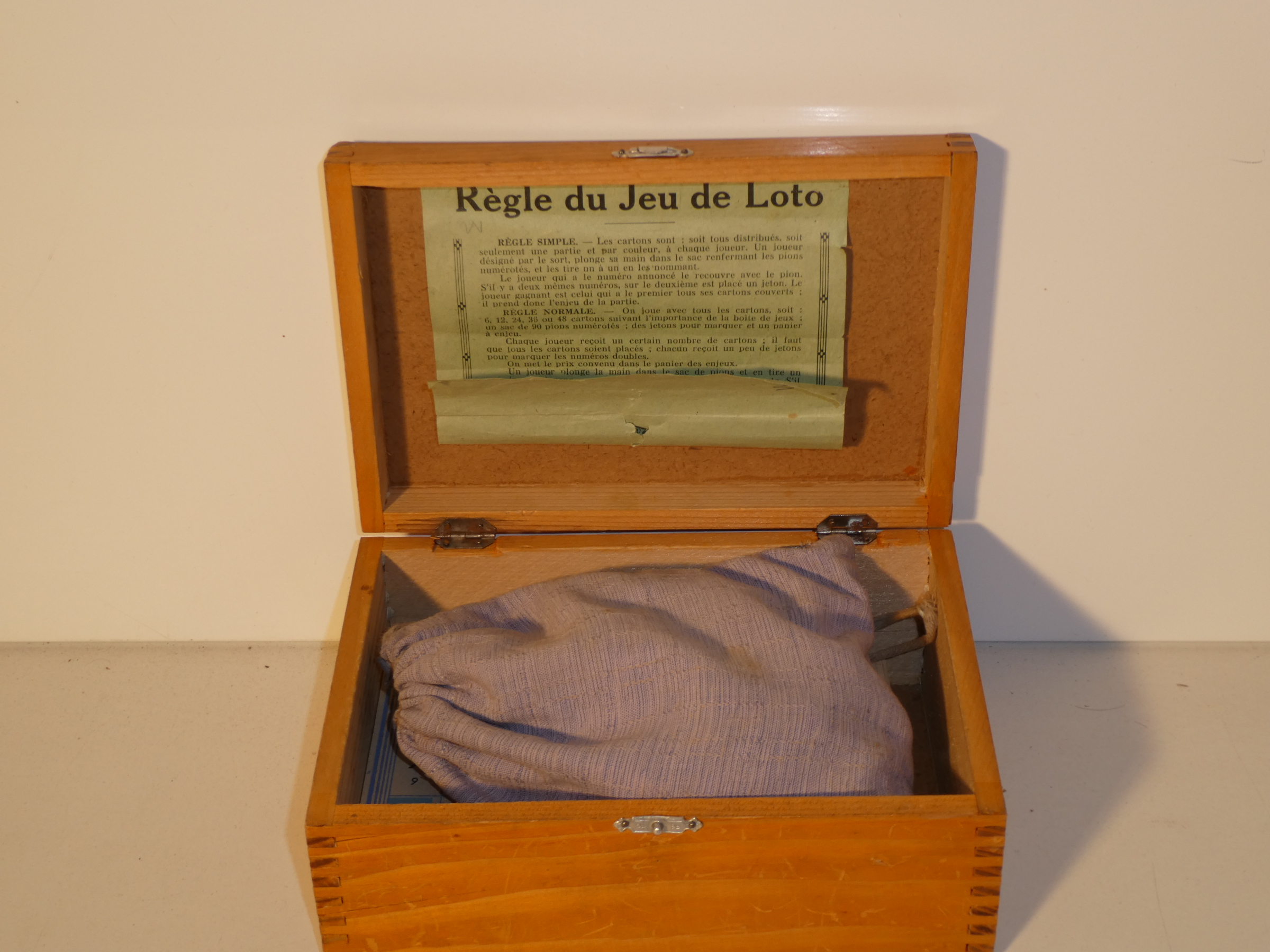 Voir photo 3 de Ancien jeu loto en bois Ancien jeu loto en bois État correct reconditionné photo 3