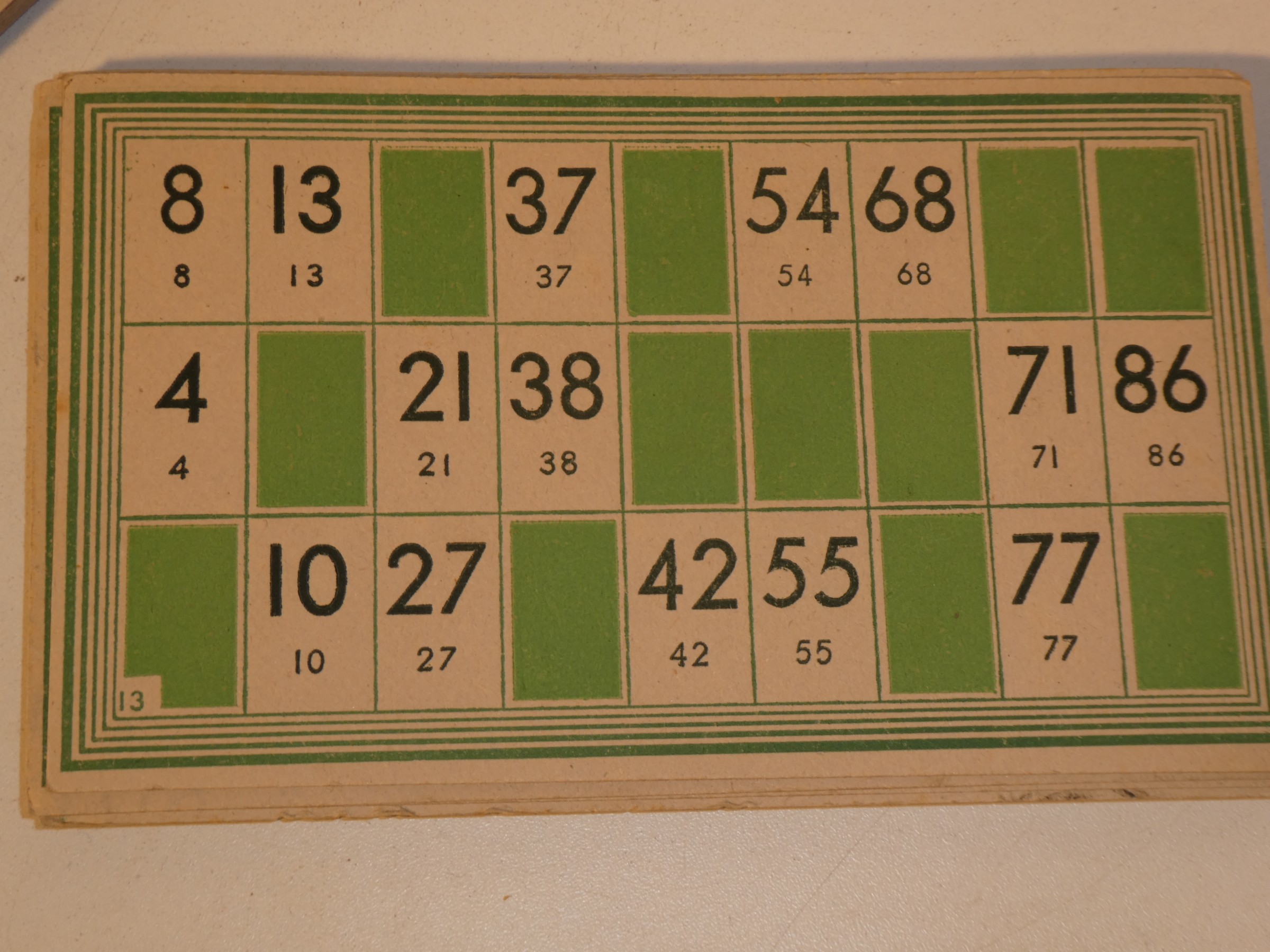 Voir photo 7 de Ancien jeu loto en bois Ancien jeu loto en bois État correct reconditionné photo 7