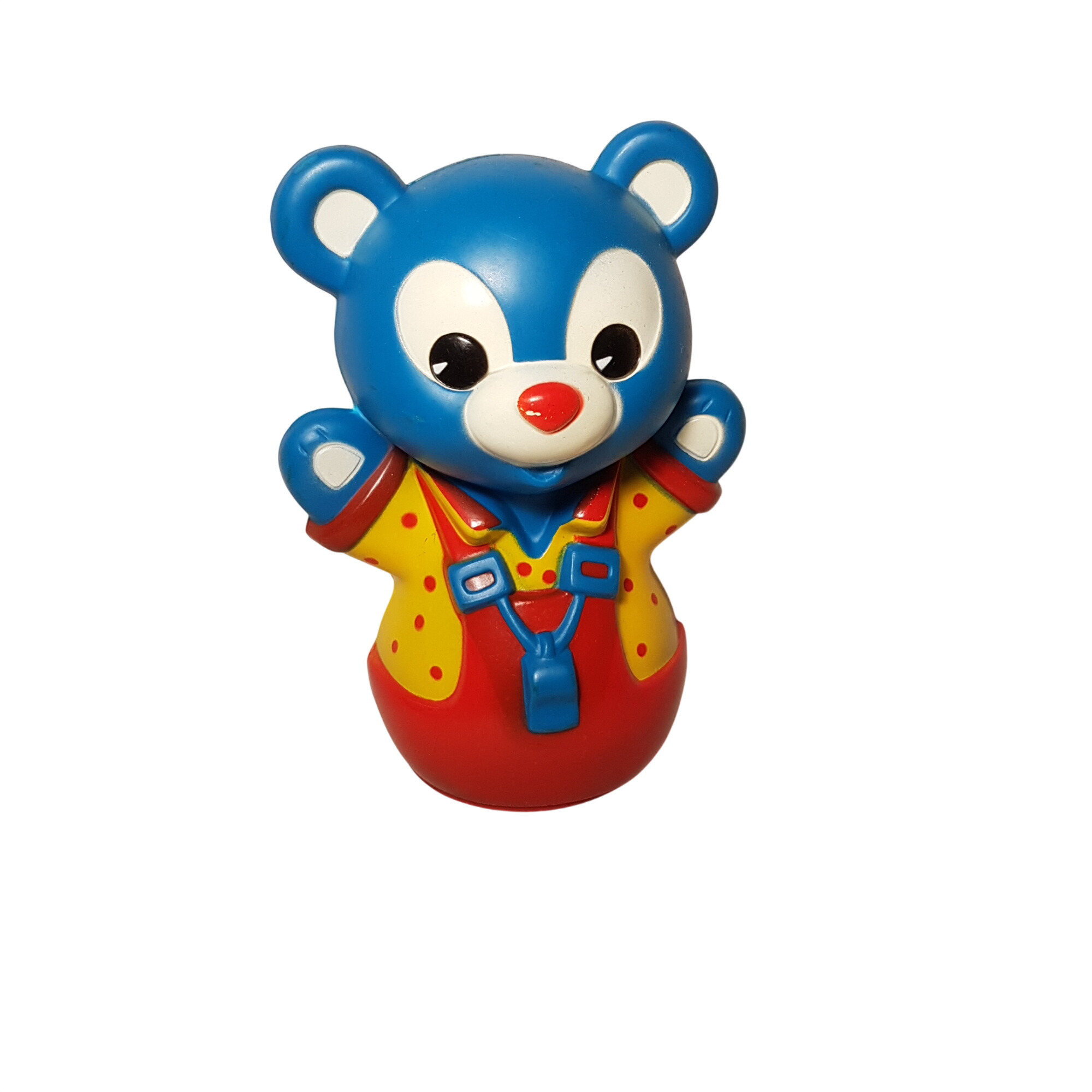 Acheter Ancien jouet ourson culbuto musical Made in France Bon état - 12,00 € Ancien jouet ourson culbuto musical Made in France Bon état reconditionné disponible sur Label Emmaüs