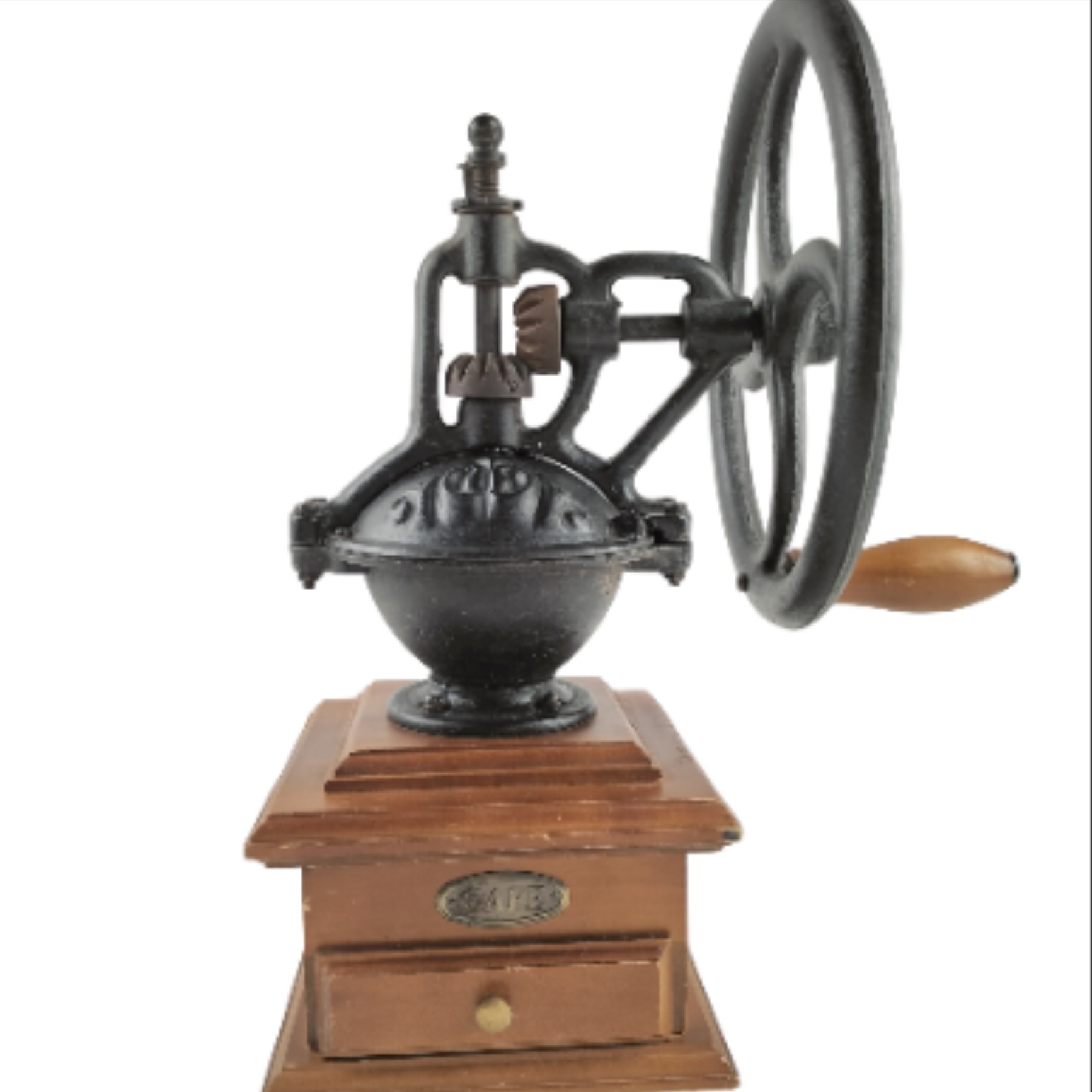 ☕✨ Ancien Moulin à Café Manuel en Fonte & Bois – Style Vintage / Rétro – Grande Taille ✨☕ Bon état - 49,00 € ☕✨ Ancien Moulin à Café Manuel en Fonte & Bois – Style Vintage / Rétro – Grande Taille ✨☕ Bon état reconditionné disponible sur Label Emmaüs