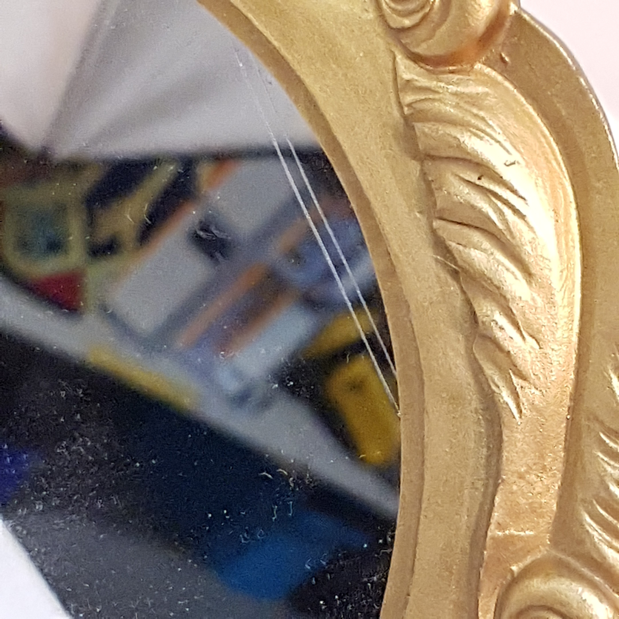Voir photo 2 de Ancien petit miroir vintage Ancien petit miroir vintage Bon état reconditionné photo 2