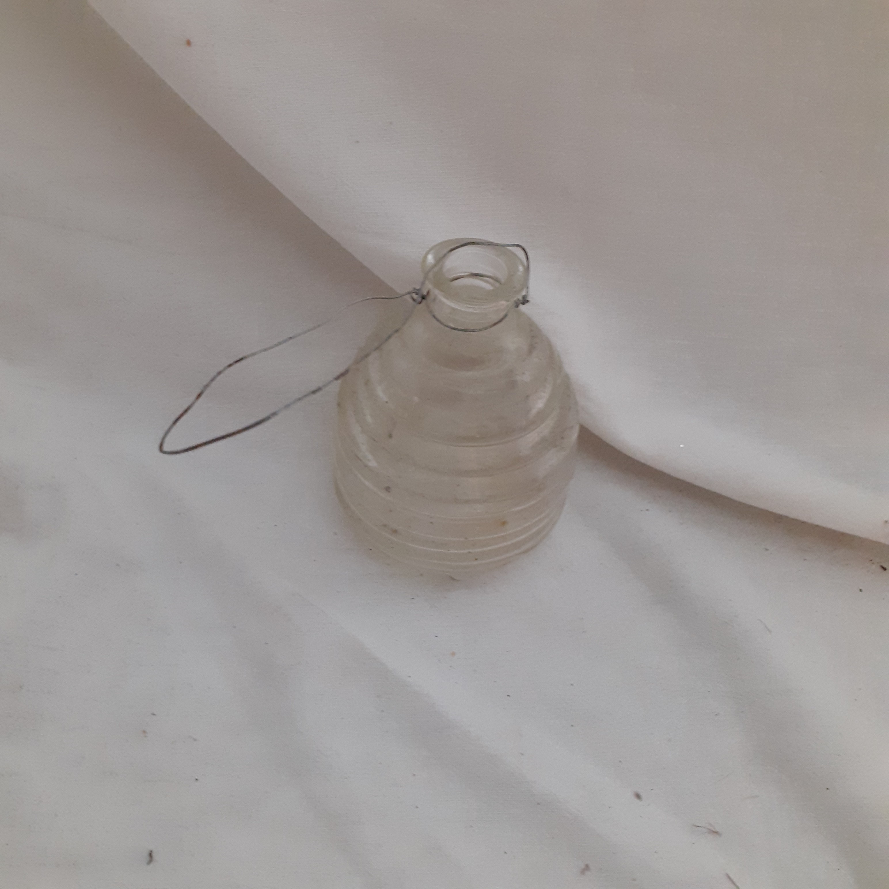 Voir photo 3 de Ancien Petit piège à guêpes en verre Ancien Petit piège à guêpes en verre Bon état reconditionné photo 3