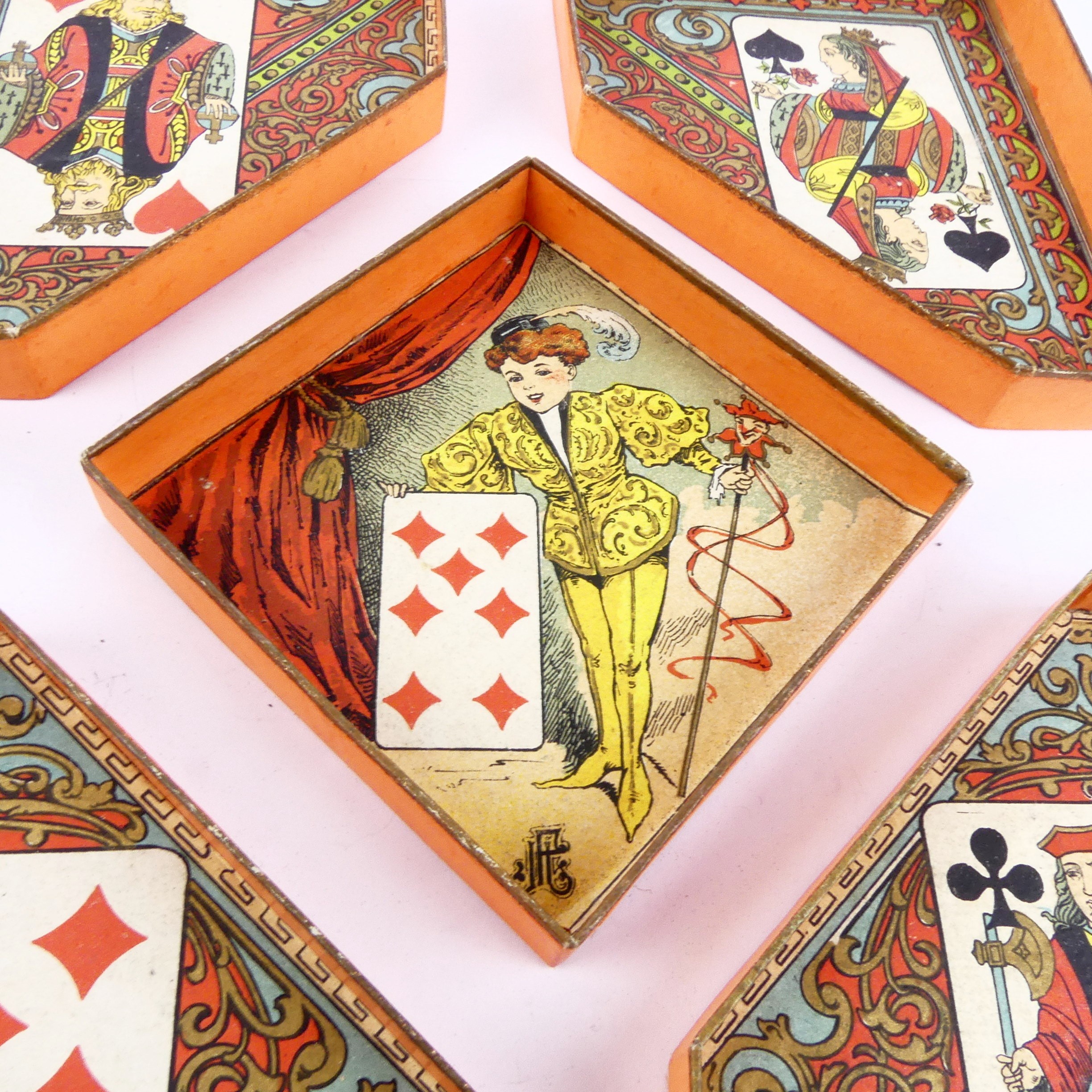 Voir photo 3 de Ancien plateau de jeu Nain jaune JFL Paris et cartes Ancien plateau de jeu Nain jaune JFL Paris et cartes État correct reconditionné photo 3