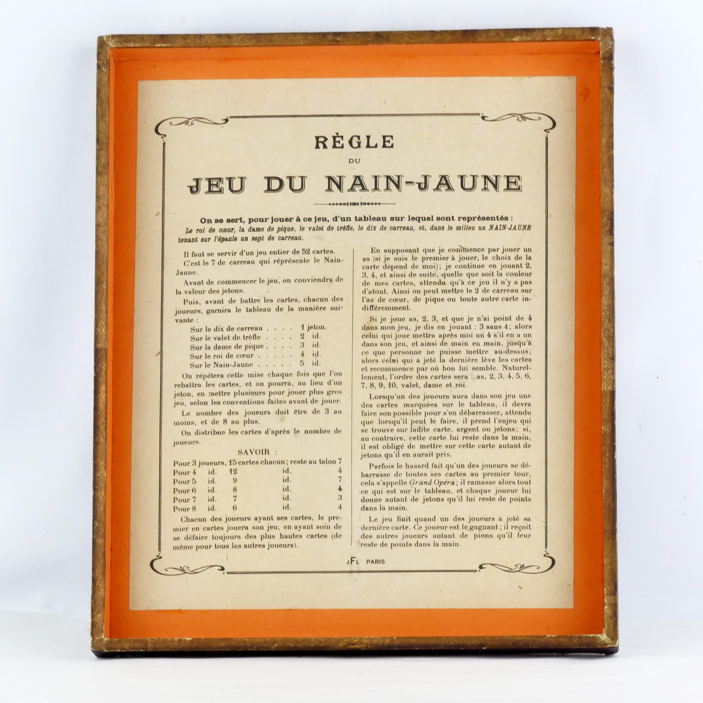 Voir photo 5 de Ancien plateau de jeu Nain jaune JFL Paris et cartes Ancien plateau de jeu Nain jaune JFL Paris et cartes État correct reconditionné photo 5
