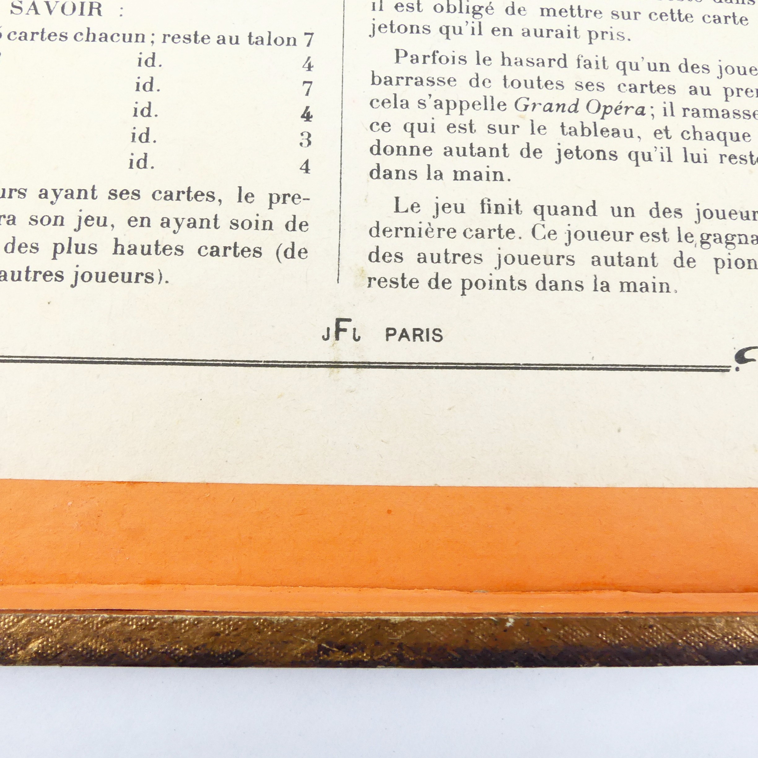Voir photo 6 de Ancien plateau de jeu Nain jaune JFL Paris et cartes Ancien plateau de jeu Nain jaune JFL Paris et cartes État correct reconditionné photo 6