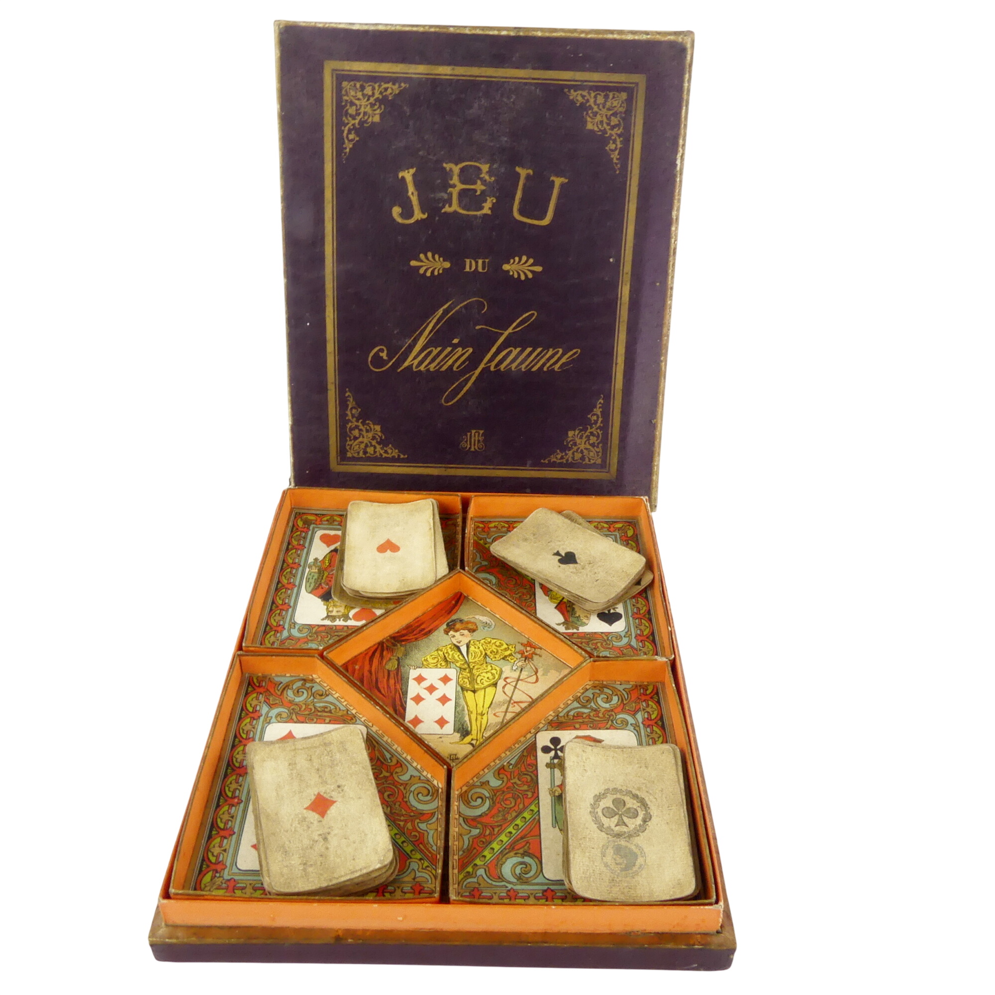 Acheter Ancien plateau de jeu Nain jaune JFL Paris et cartes État correct - 20,00 € Ancien plateau de jeu Nain jaune JFL Paris et cartes État correct reconditionné disponible sur Label Emmaüs