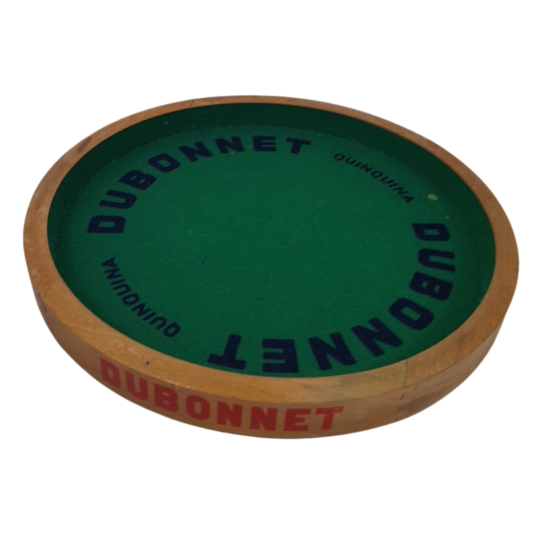 Voir photo 2 de Ancien Plateau / Piste de dés de comptoir Dubonnet Quinquina – Vintage Ancien Plateau / Piste de dés de comptoir Dubonnet Quinquina – Vintage Bon état reconditionné photo 2