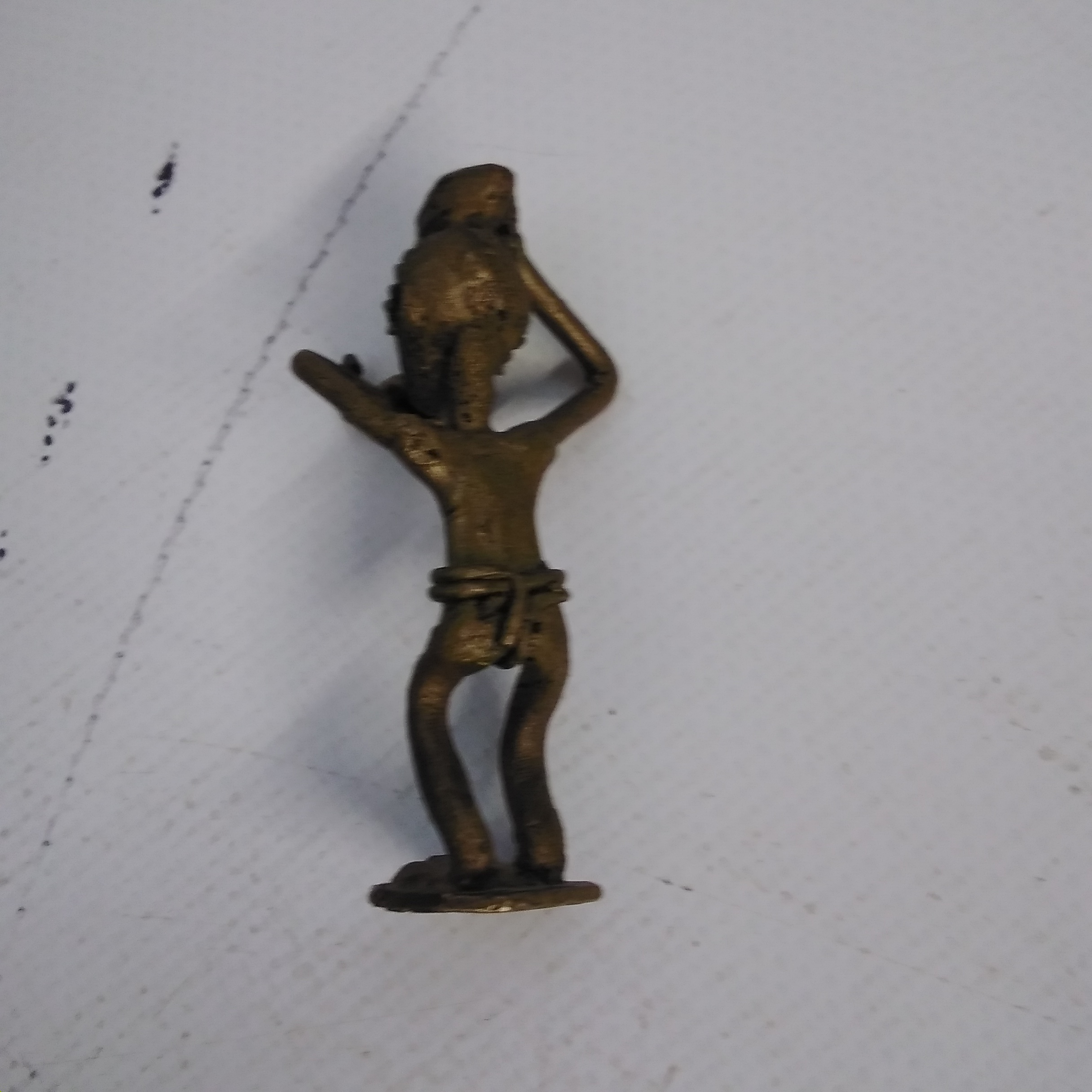 Voir photo 3 de Ancien poids Akan pour peser l'or - Ghana Ancien poids Akan pour peser l'or - Ghana État correct reconditionné photo 3