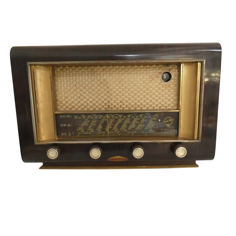Ancien poste de radio de la marque POINT BLEU pour collectionneur Bon état - 25,00 € Ancien poste de radio de la marque POINT BLEU pour collectionneur Bon état reconditionné disponible sur Label Emmaüs