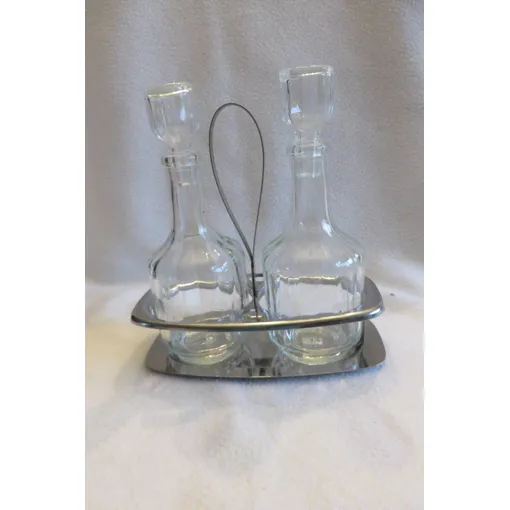 Ancien Serviteur Huile Et Vinaigre Verre/H28 occasion reconditionné disponible sur Rakuten