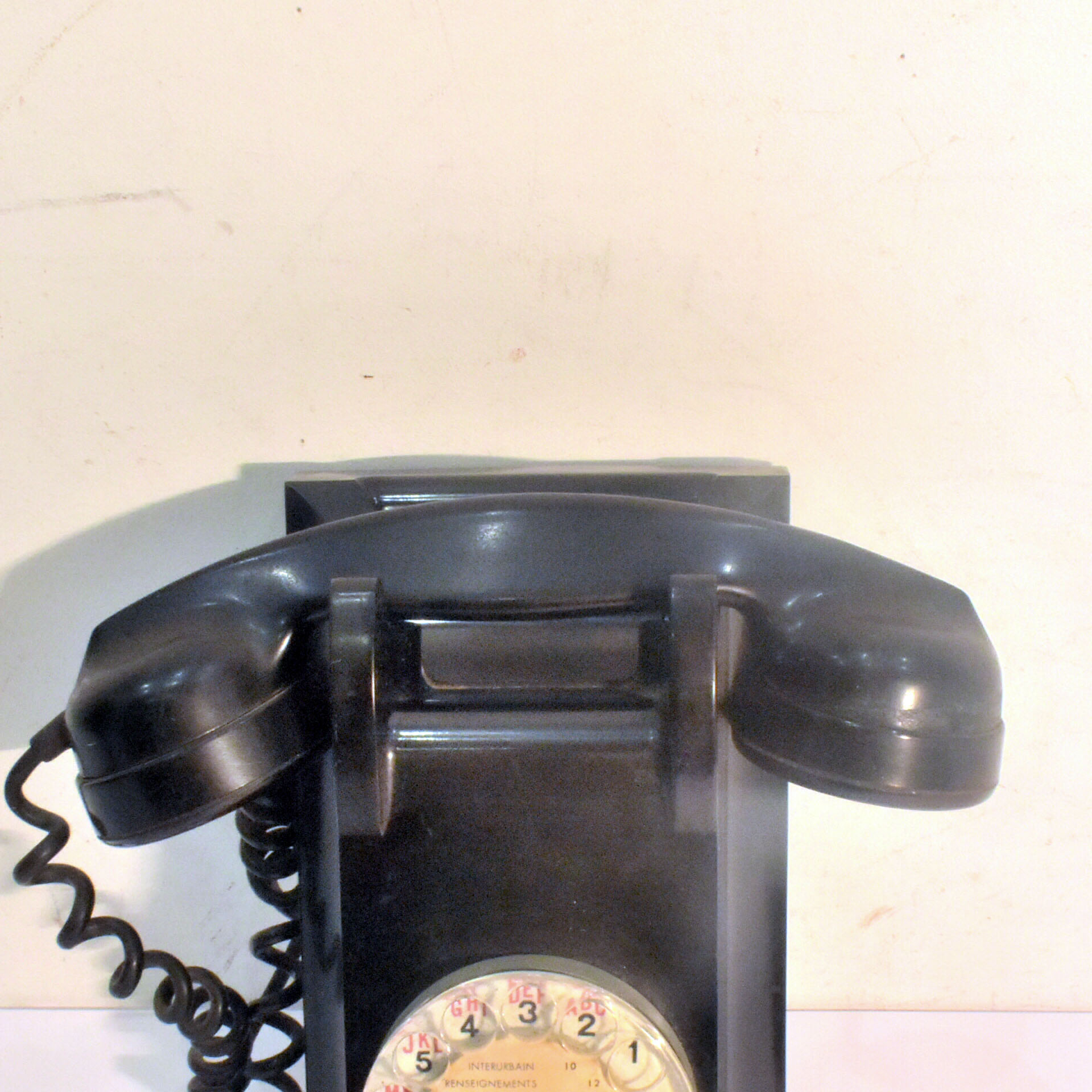 Voir photo 21 de Ancien Téléphone Mural BCI Incomplet - Postes & Télégraphes - Bakélite Ancien Téléphone Mural BCI Incomplet - Postes & Télégraphes - Bakélite Bon état reconditionné photo 21