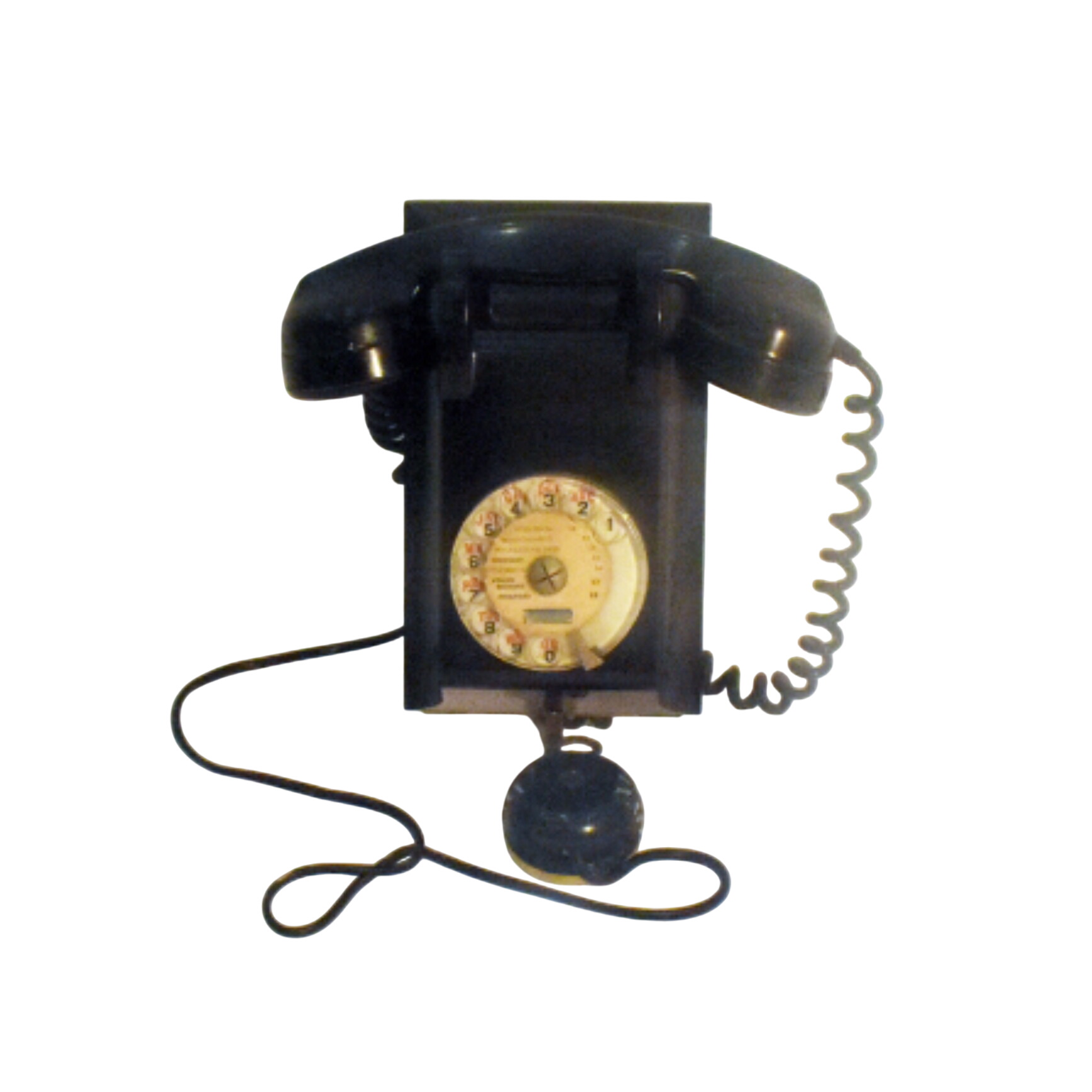Ancien Téléphone Mural BCI Incomplet - Postes & Télégraphes - Bakélite Bon état - 30,00 € Ancien Téléphone Mural BCI Incomplet - Postes & Télégraphes - Bakélite Bon état reconditionné disponible sur Label Emmaüs