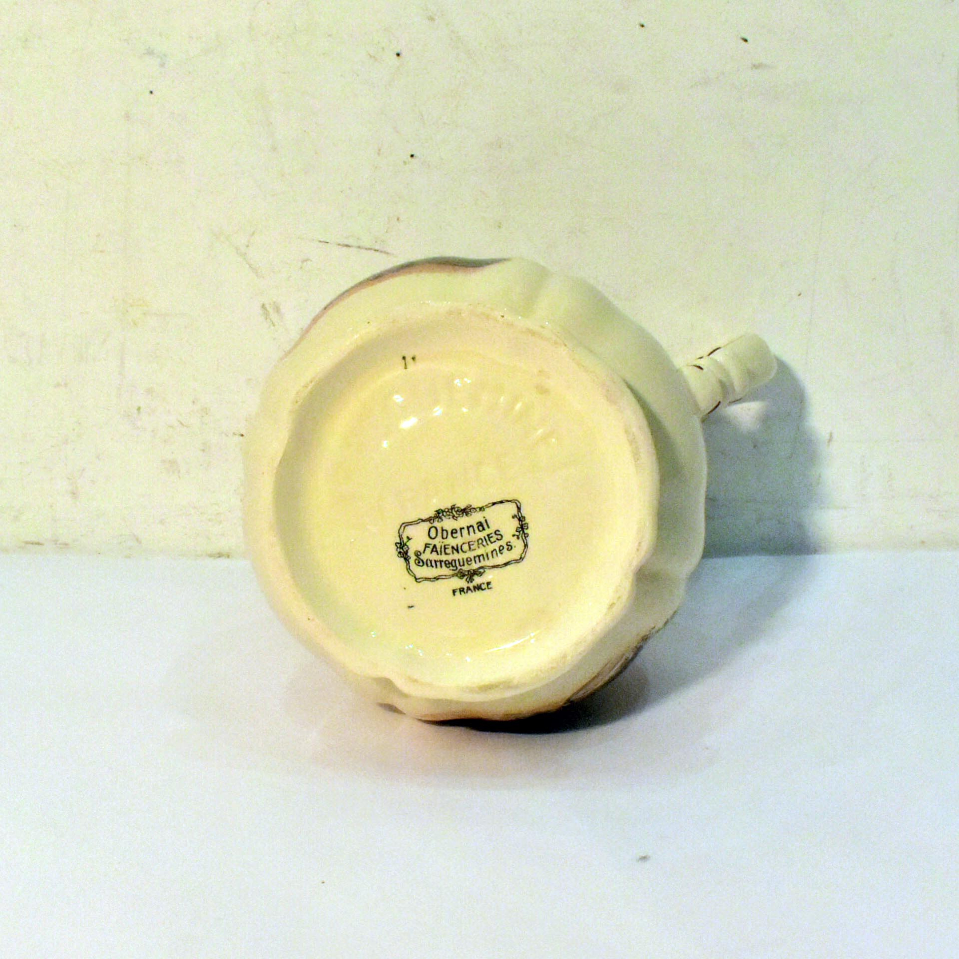 Voir photo 5 de Ancienne cafetière en faïence de Sarreguemines Henri Loux Ancienne cafetière en faïence de Sarreguemines Henri Loux Bon état reconditionné photo 5