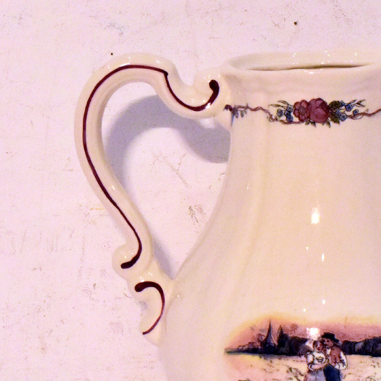 Voir photo 6 de Ancienne cafetière en faïence de Sarreguemines Henri Loux Ancienne cafetière en faïence de Sarreguemines Henri Loux Bon état reconditionné photo 6