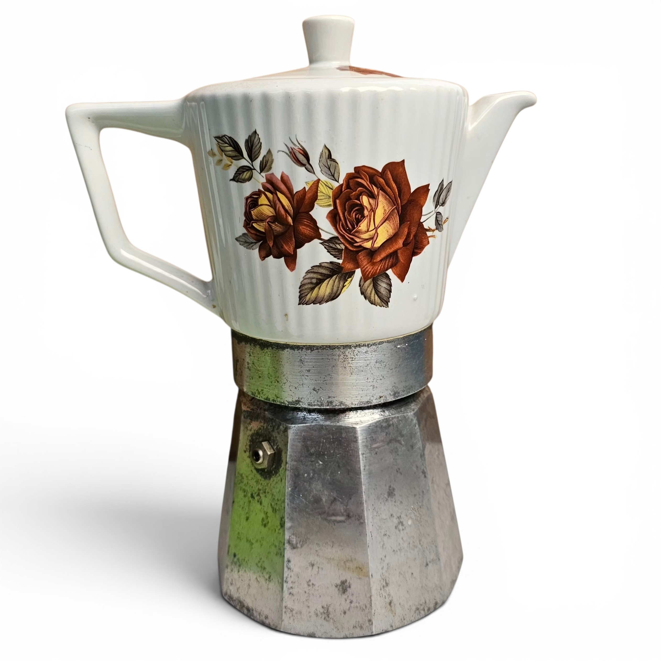 Voir photo 2 de Ancienne cafetière Italienne Ancienne cafetière Italienne Très bon état reconditionné photo 2