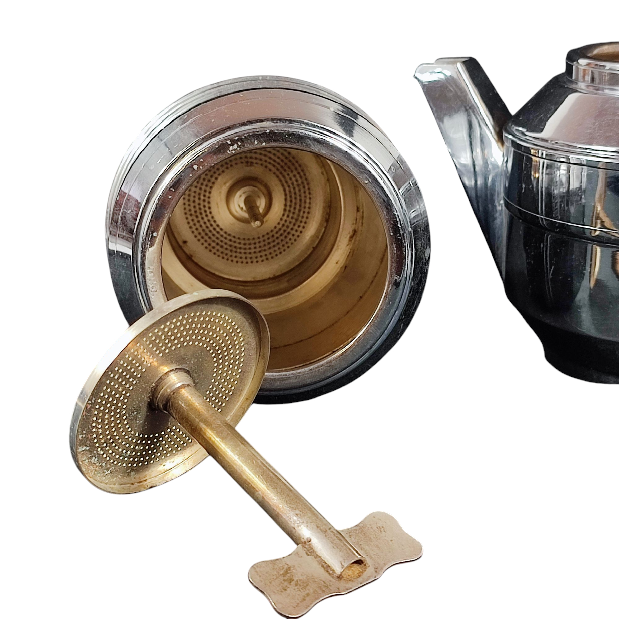 Voir photo 10 de Ancienne cafetière italienne SFAMOKA Ancienne cafetière italienne SFAMOKA État correct reconditionné photo 10