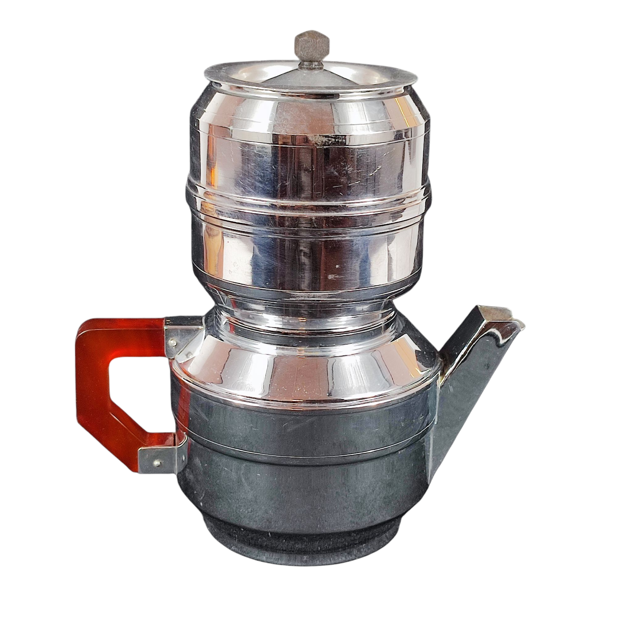 Ancienne cafetière italienne SFAMOKA État correct - 14,00 € Ancienne cafetière italienne SFAMOKA État correct reconditionné disponible sur Label Emmaüs