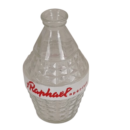 Acheter Ancienne carafe publicitaire " St Raphaël" Bon état - 10,00 € Ancienne carafe publicitaire " St Raphaël" Bon état reconditionné disponible sur Label Emmaüs