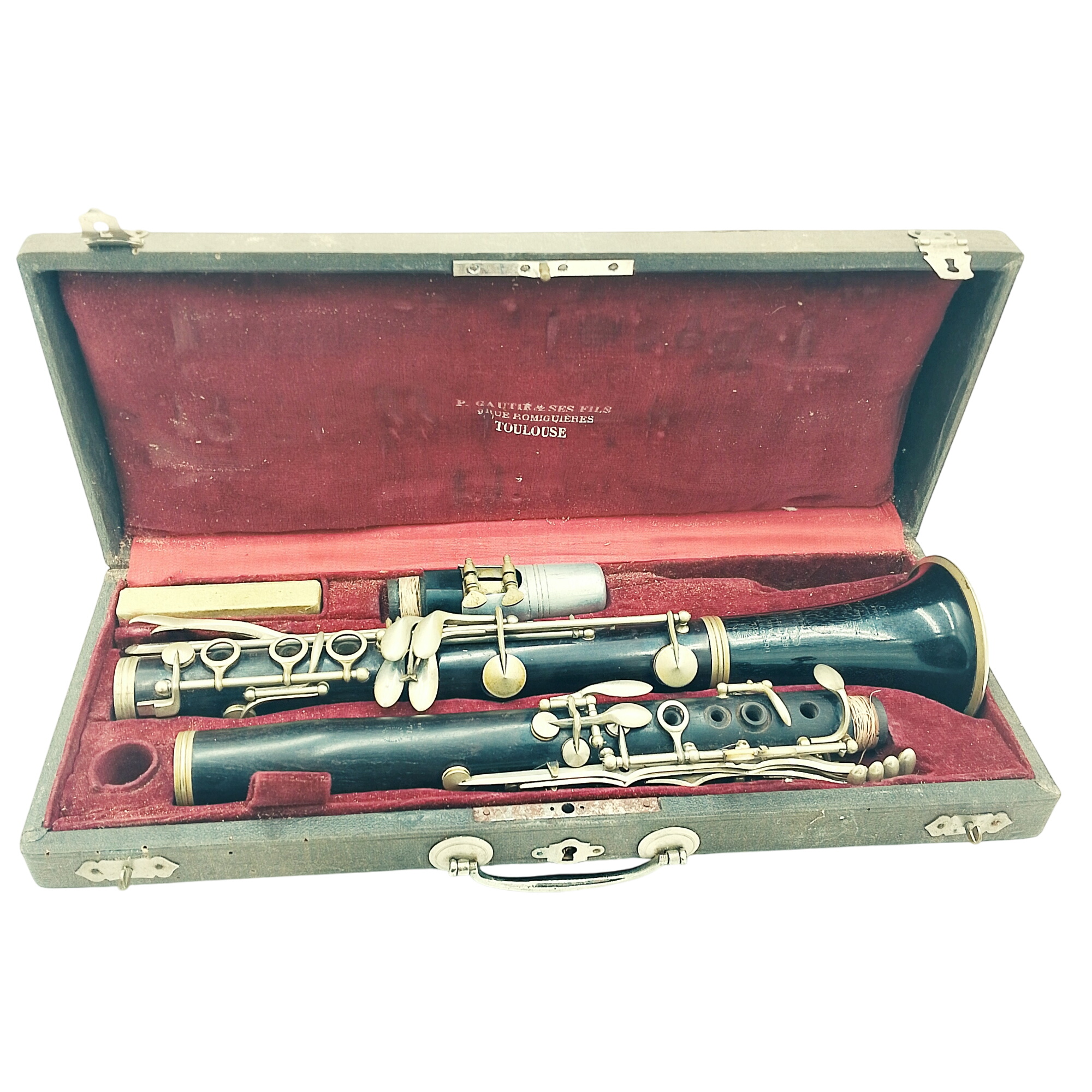 Ancienne Clarinette Jérôme Thibouville Lamy État correct - 200,00 € Ancienne Clarinette Jérôme Thibouville Lamy État correct reconditionné disponible sur Label Emmaüs